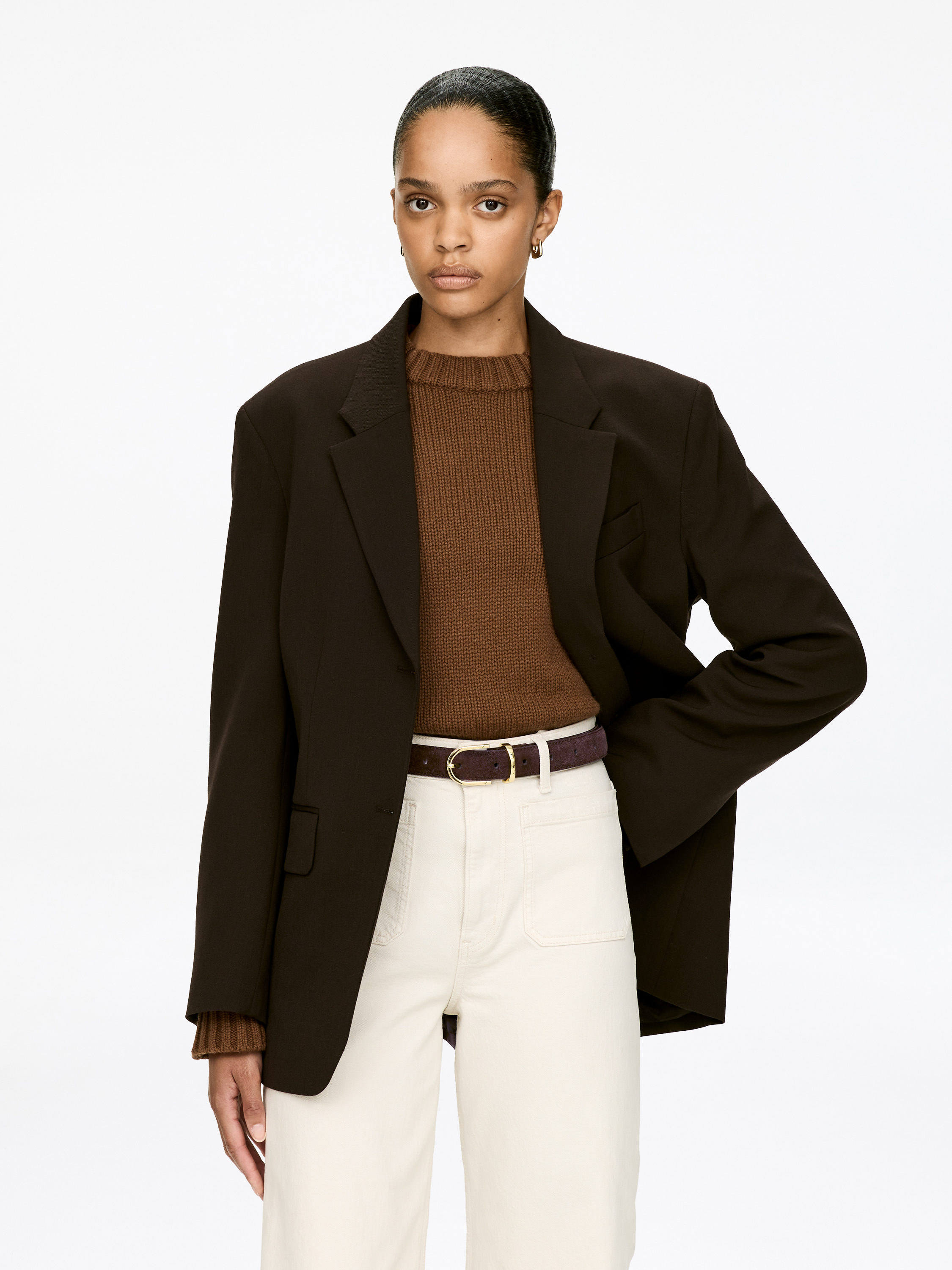 Suede Belt - Brown - Women - StillMedia/Lookbook - 5