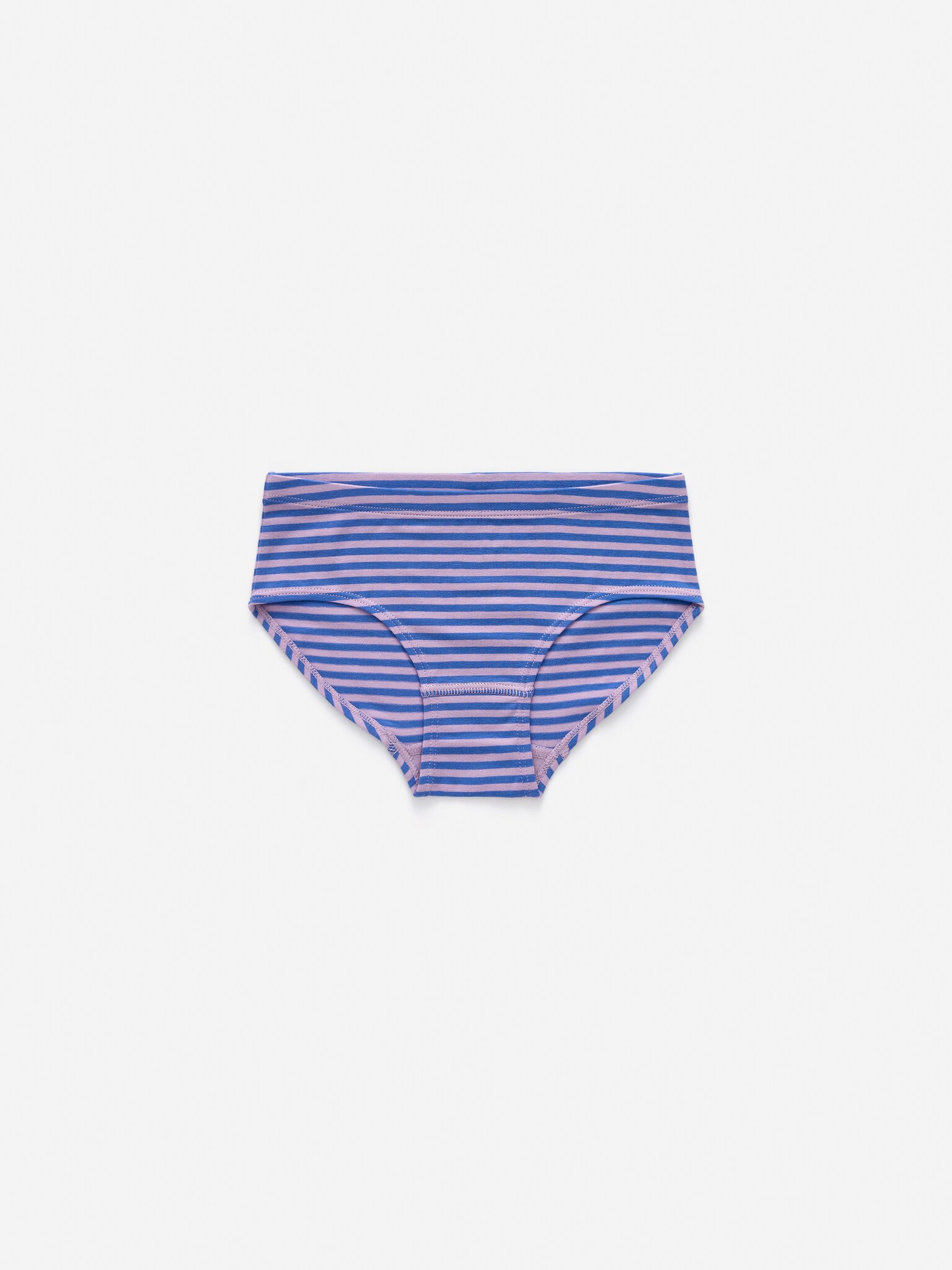 Cotton Jersey Briefs Set of 3 - Lilac/Pink/Off White/Pink/Blue/Beige - 2
