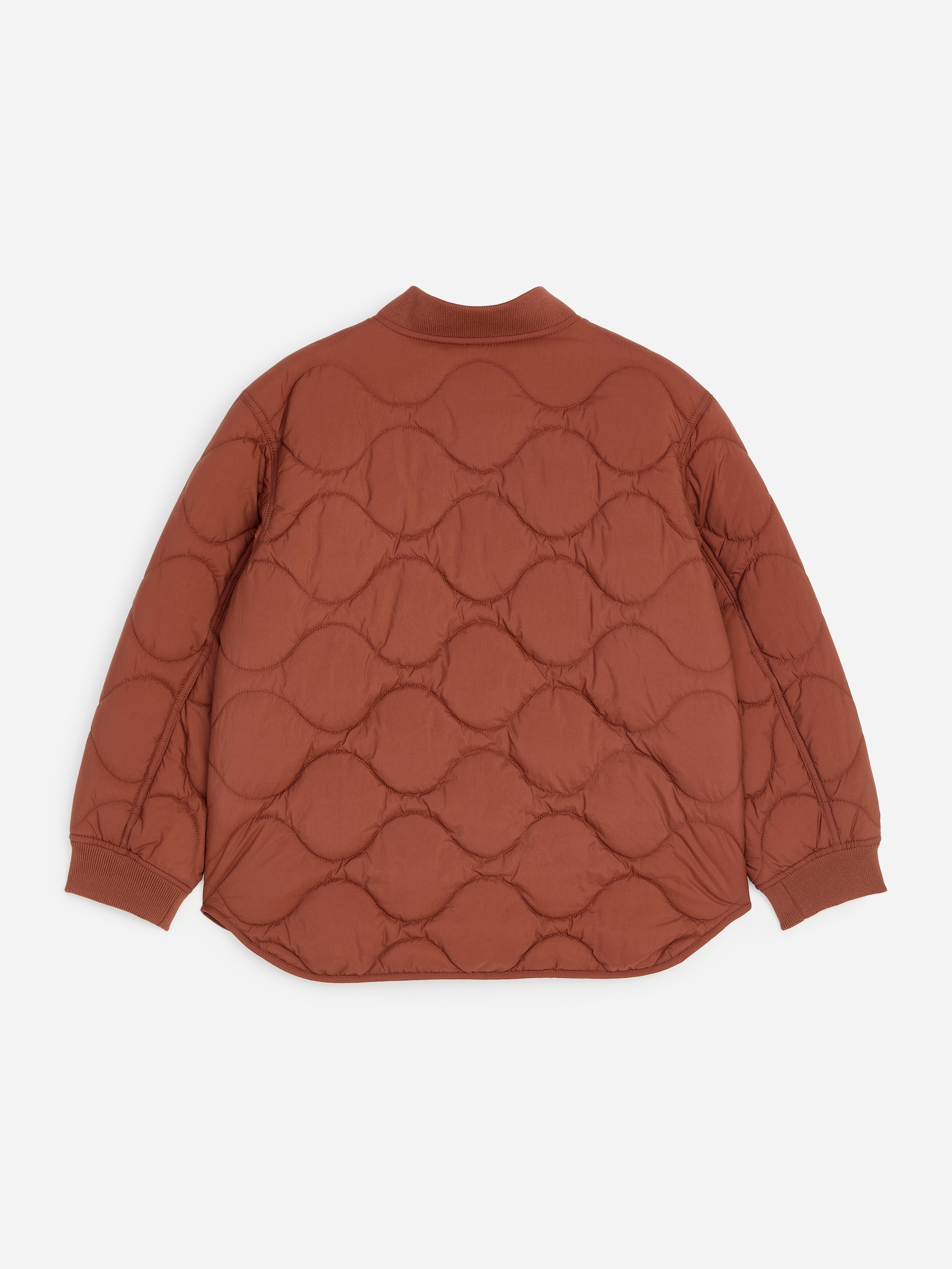 Quilted Lightweight Jacket - Rust - Regular fit - Children - StillMedia/DescriptiveStillLife - 2