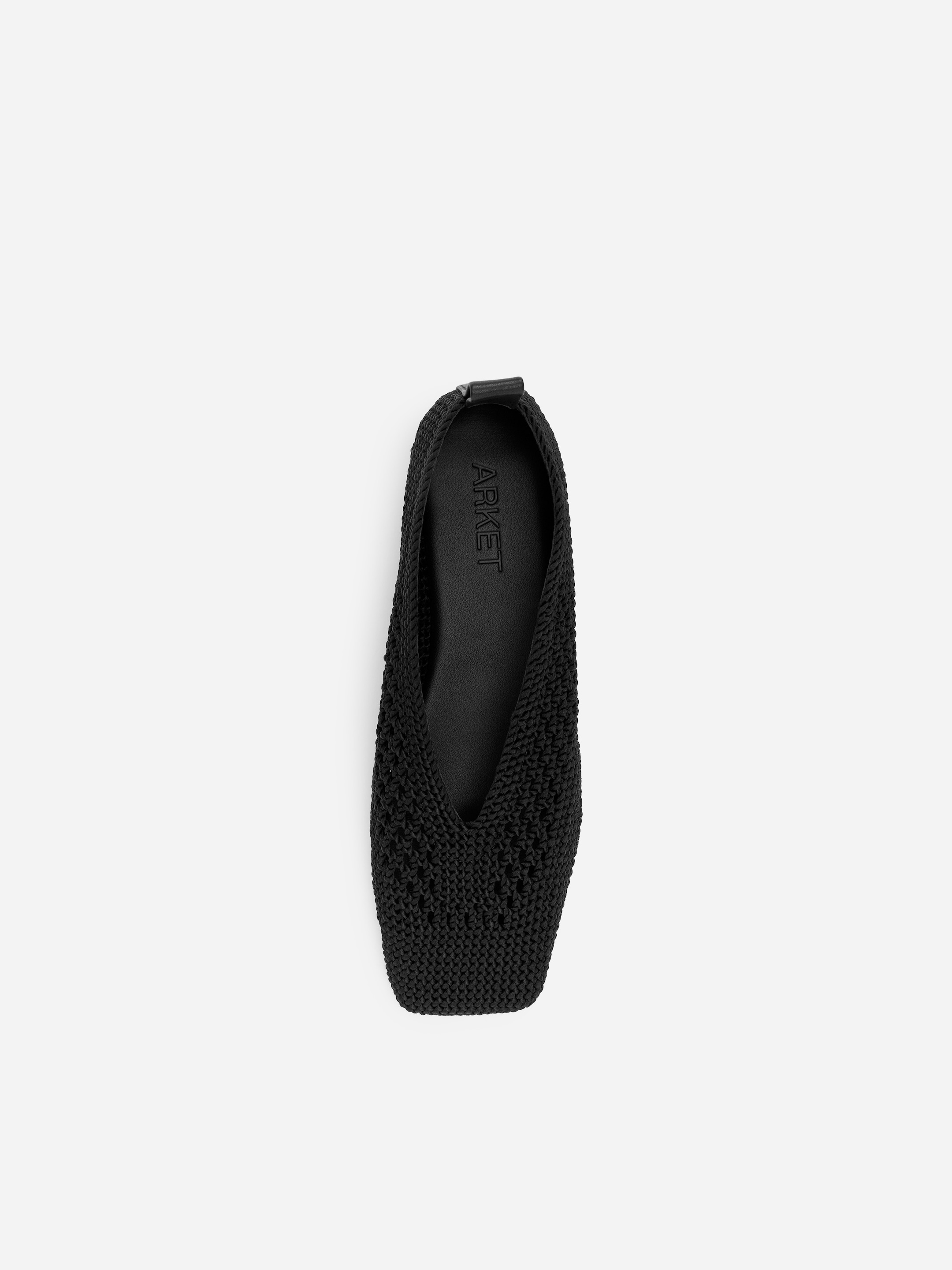 Knitted Ballerinas - Black - Women - StillMedia/DescriptiveStillLife - 4
