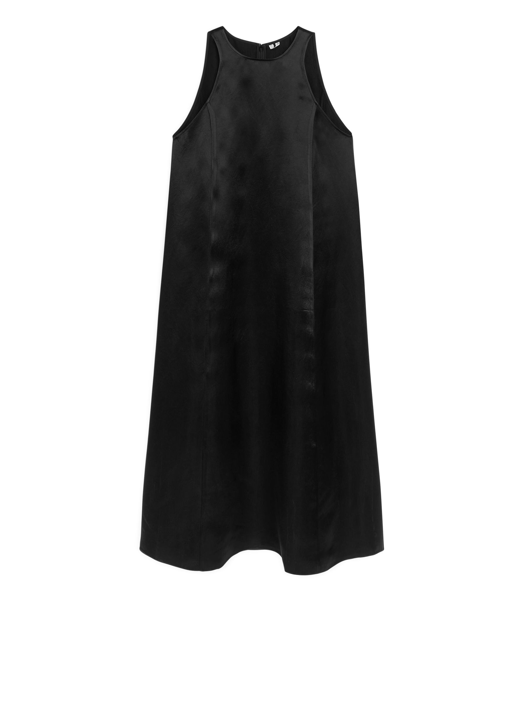 Satin Slip Dress – Black – Women – ARKET PL