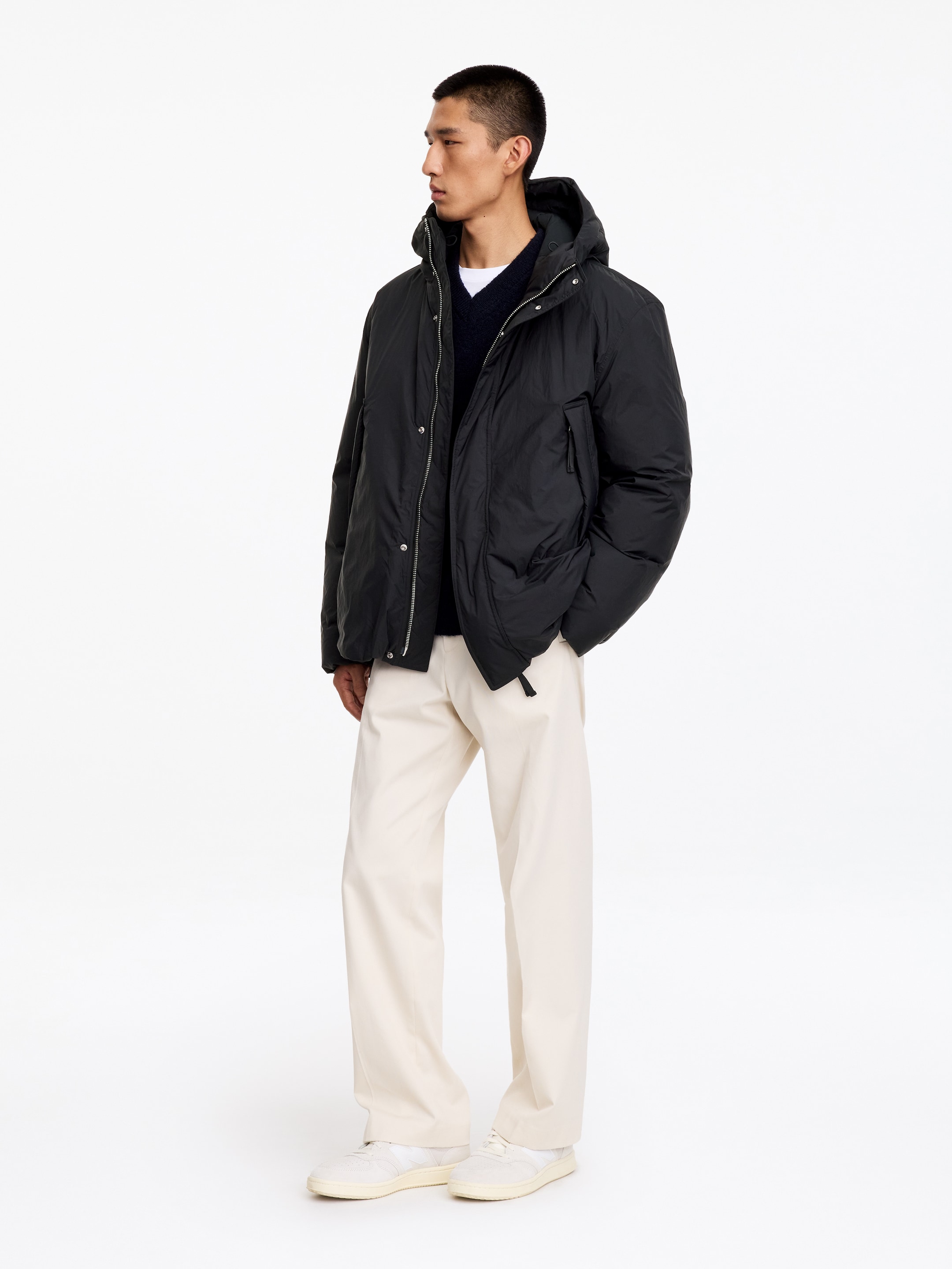 Giacca con cappuccio Re:Down - Nero - Regular fit - men - StillMedia/Lookbook - 4
