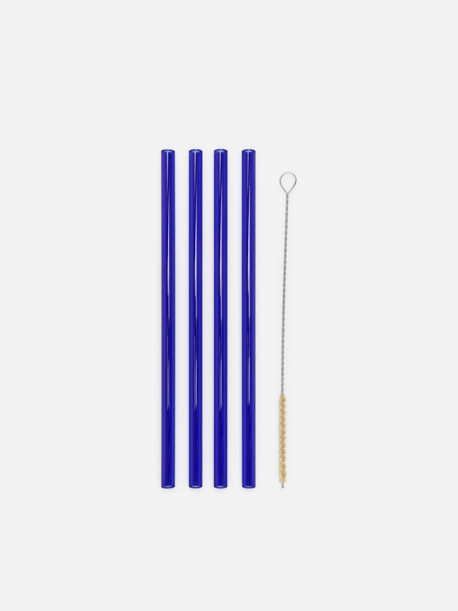 Ensemble de 4 pailles en verre - Bleu - Maison et décoration - StillMedia/DescriptiveStillLife - 2