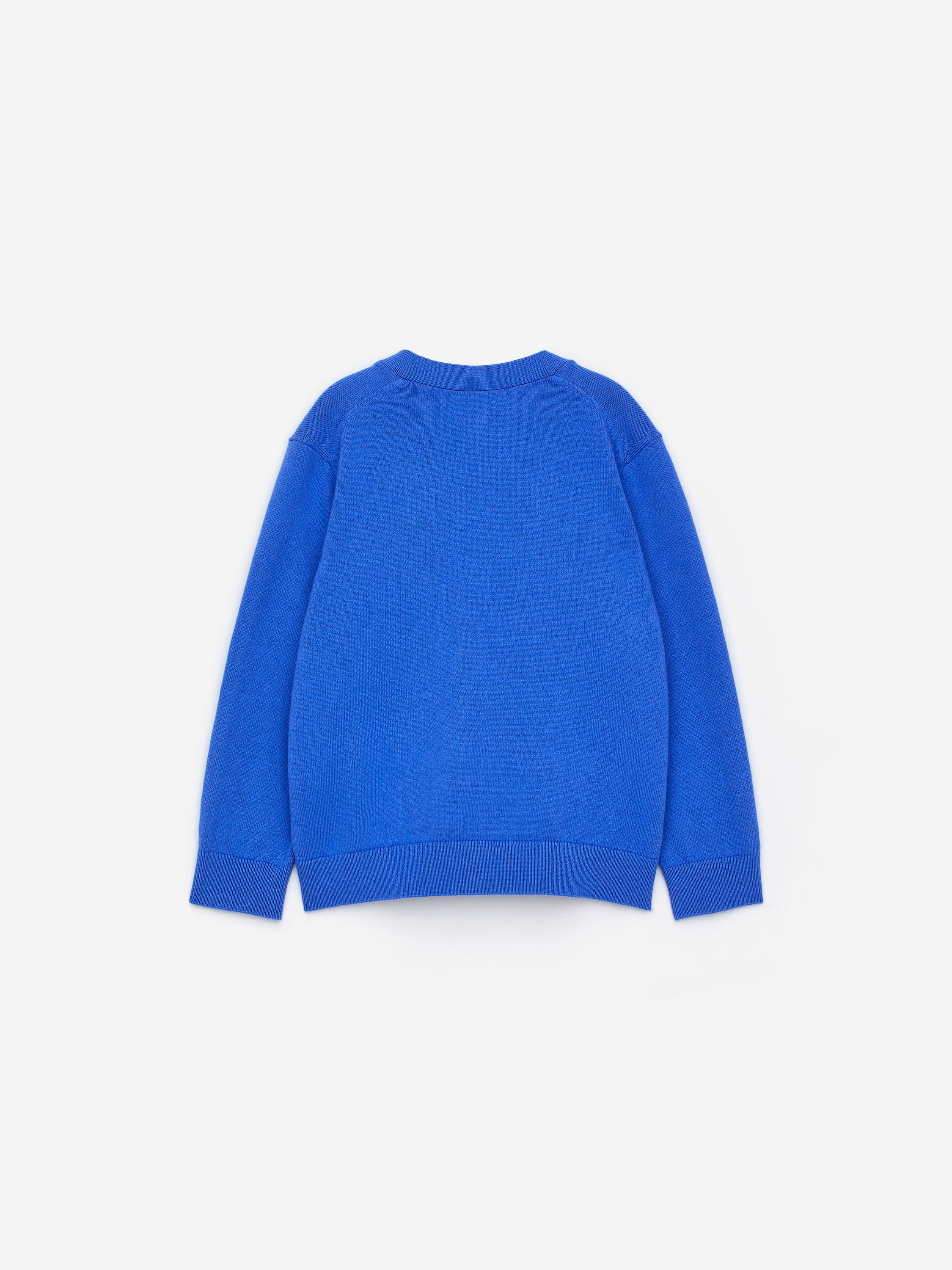 Cotton-Wool Cardigan - Blue - Regular fit - Children - StillMedia/DescriptiveStillLife - 2