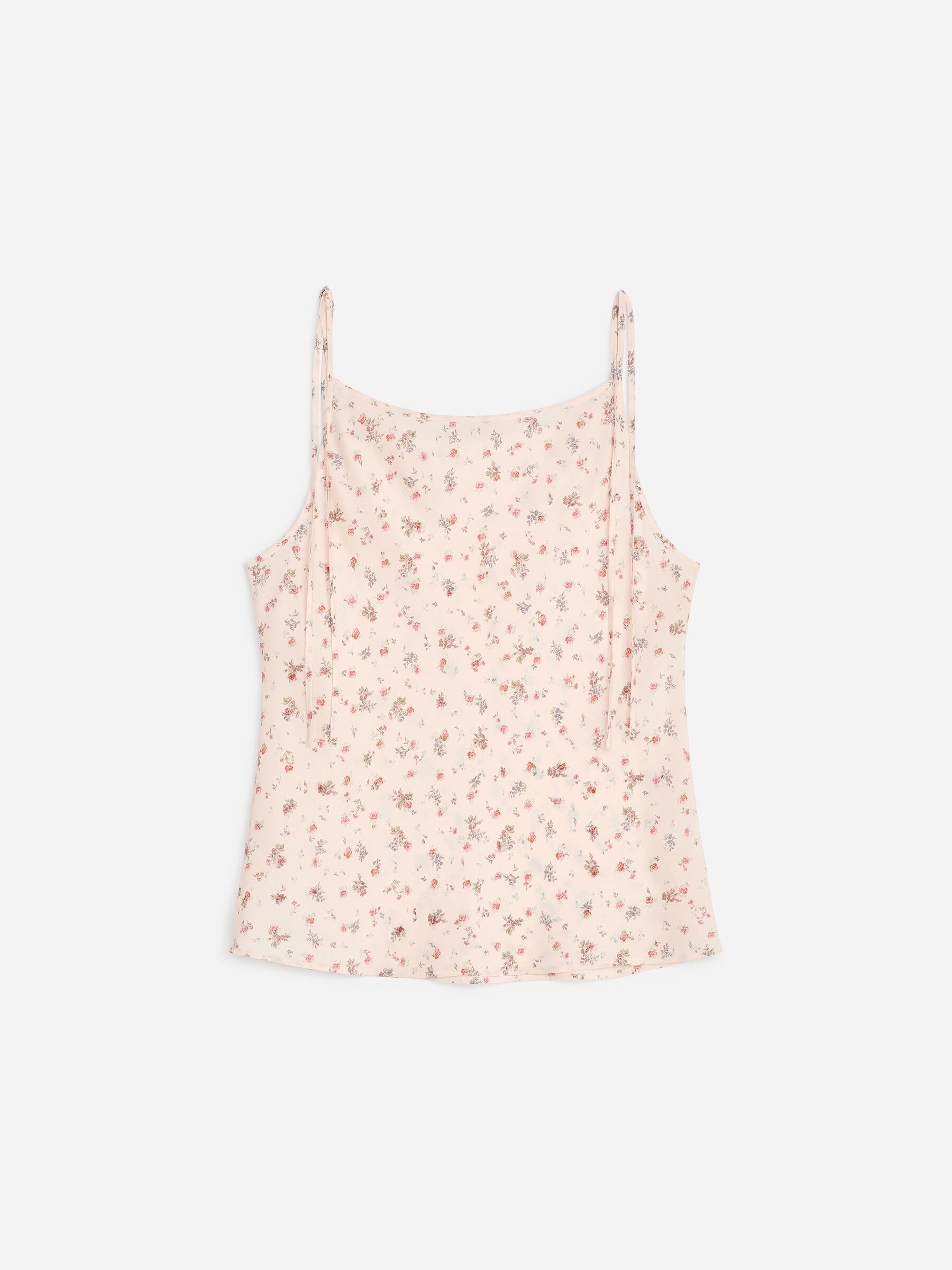 Trägertop aus Seide - Weiß - Slim Fit - Damen - StillMedia/DescriptiveStillLife - 1