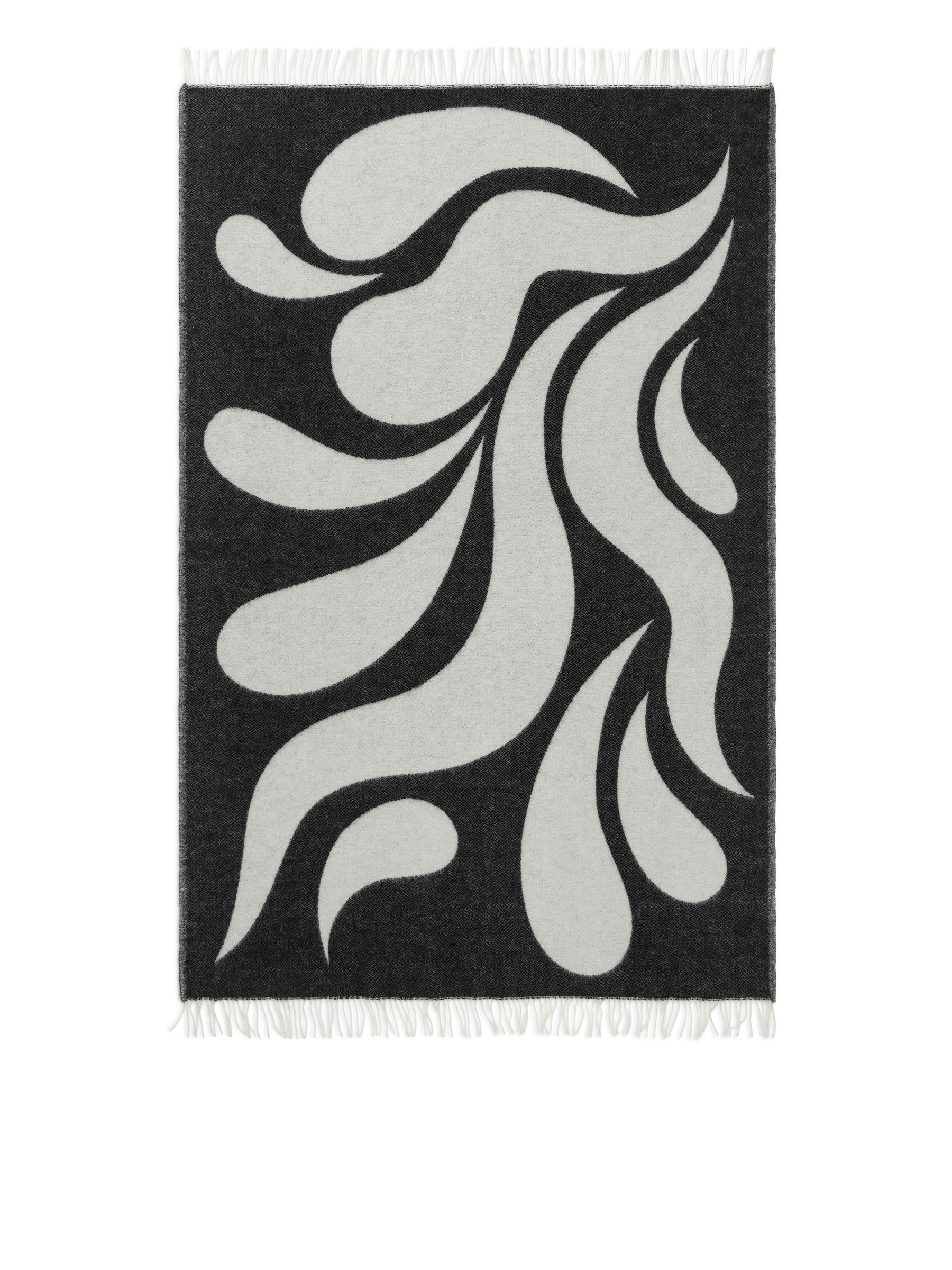 Klippan Ullfilt - Vit/svart - Homeware - StillMedia/DescriptiveStillLife - 3