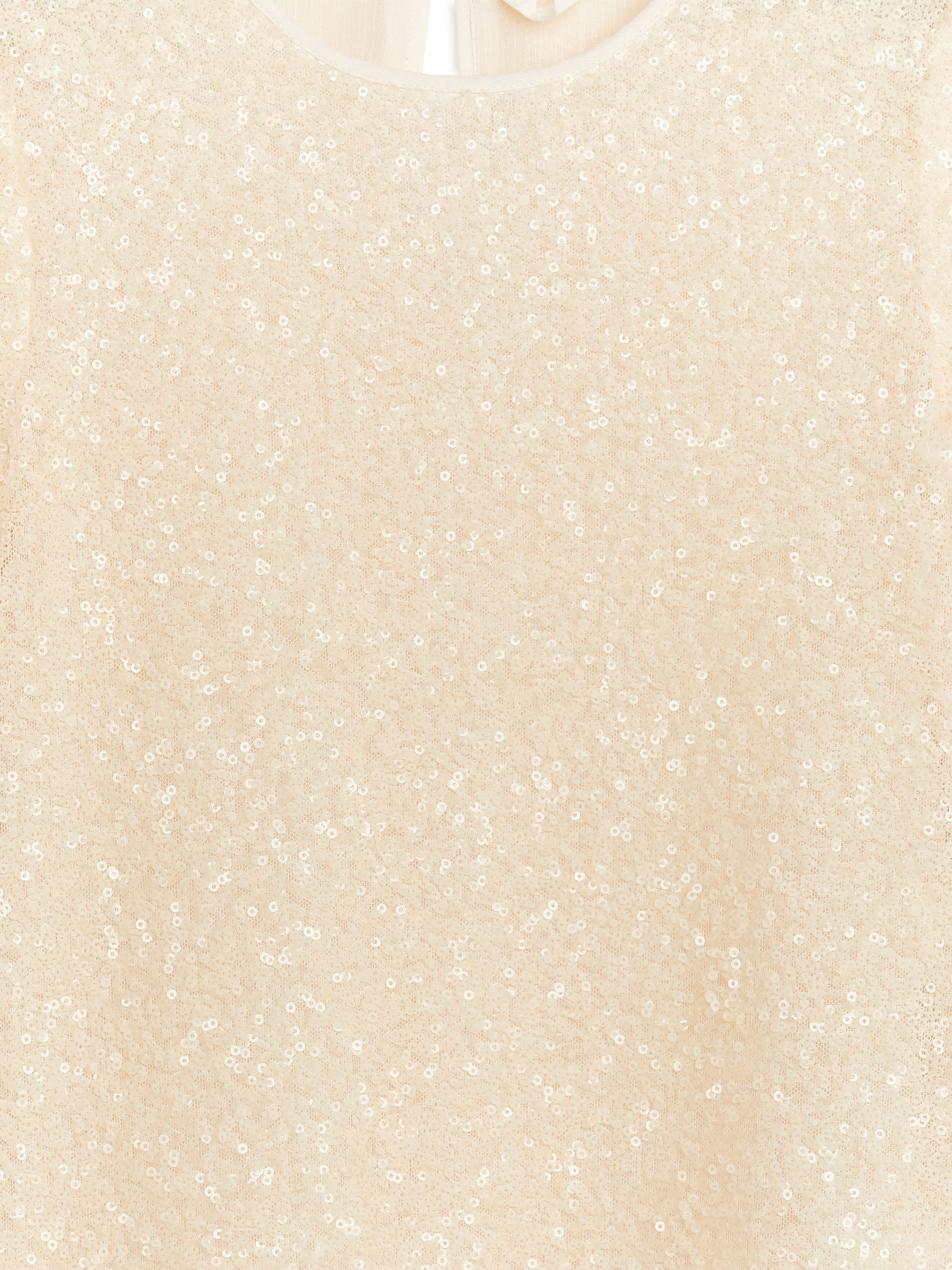 Sequin Dress - Off-White - Regular fit - Children - StillMedia/DescriptiveDetail - 2