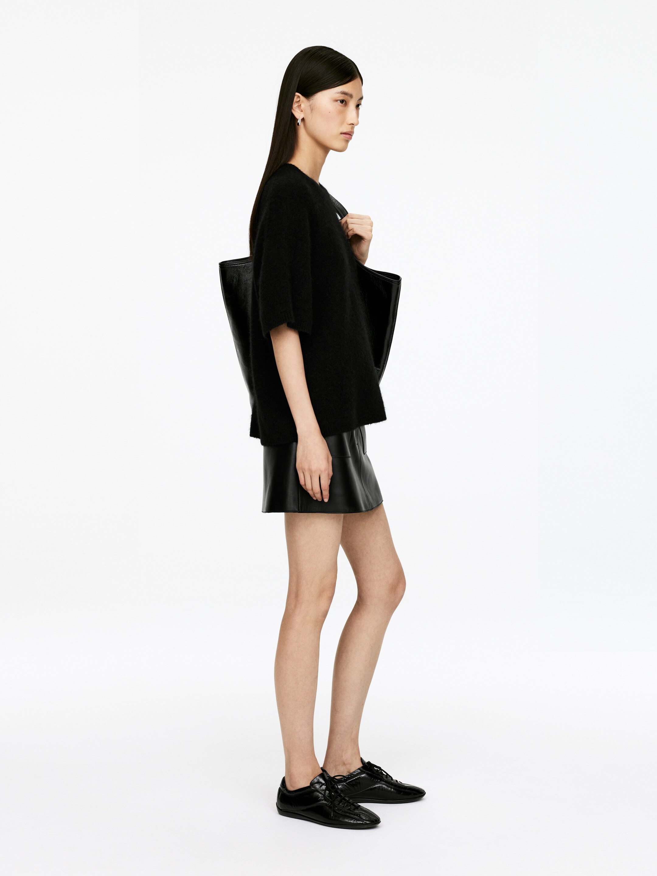 Ver imagem maior: Camisola de mistura de lã e alpaca - Preto - SENHORA | H&M PT 3