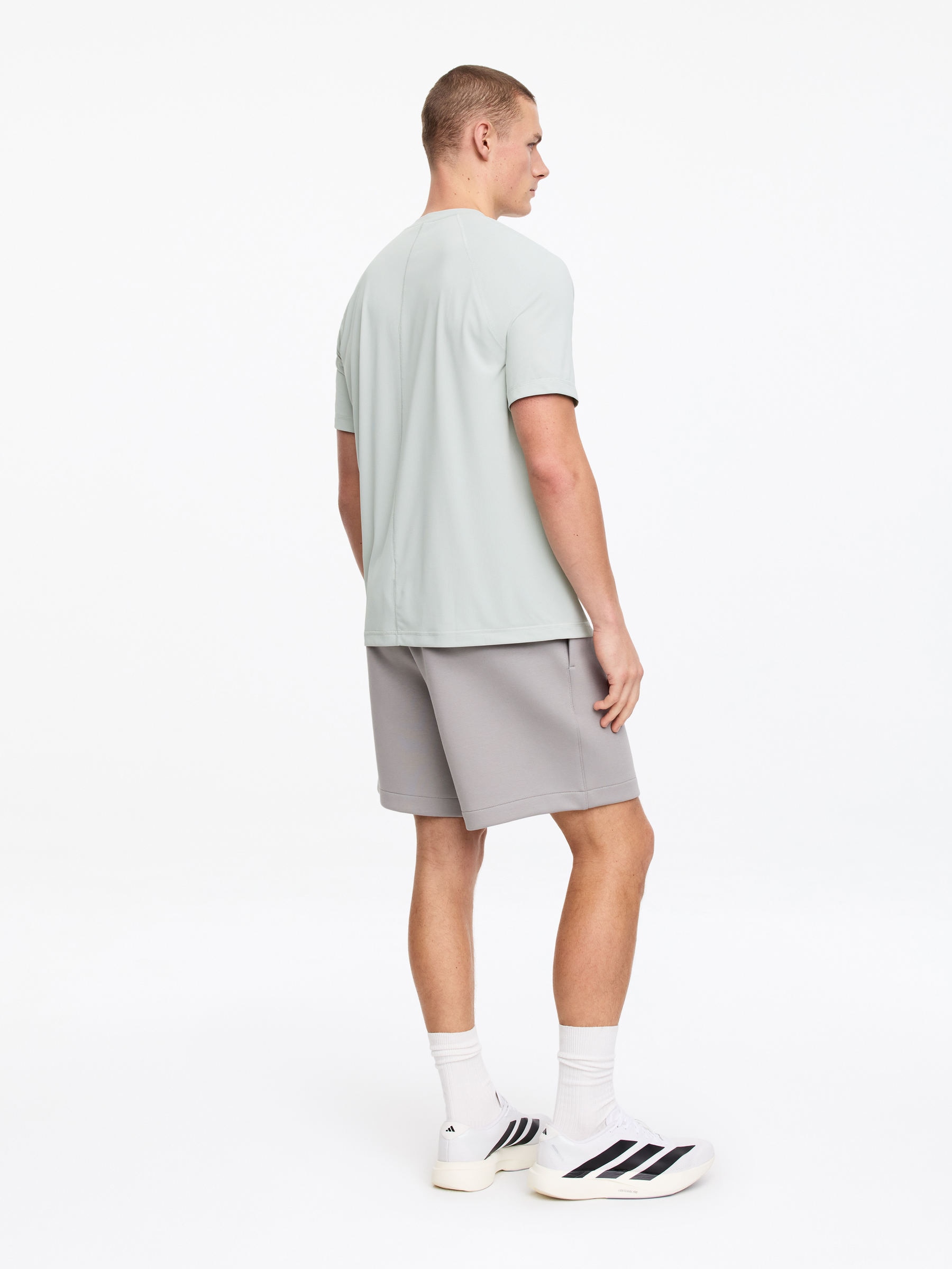 Short-Sleeve T-Shirt - Light Sage - Regular fit - Men - StillMedia/Lookbook - 3