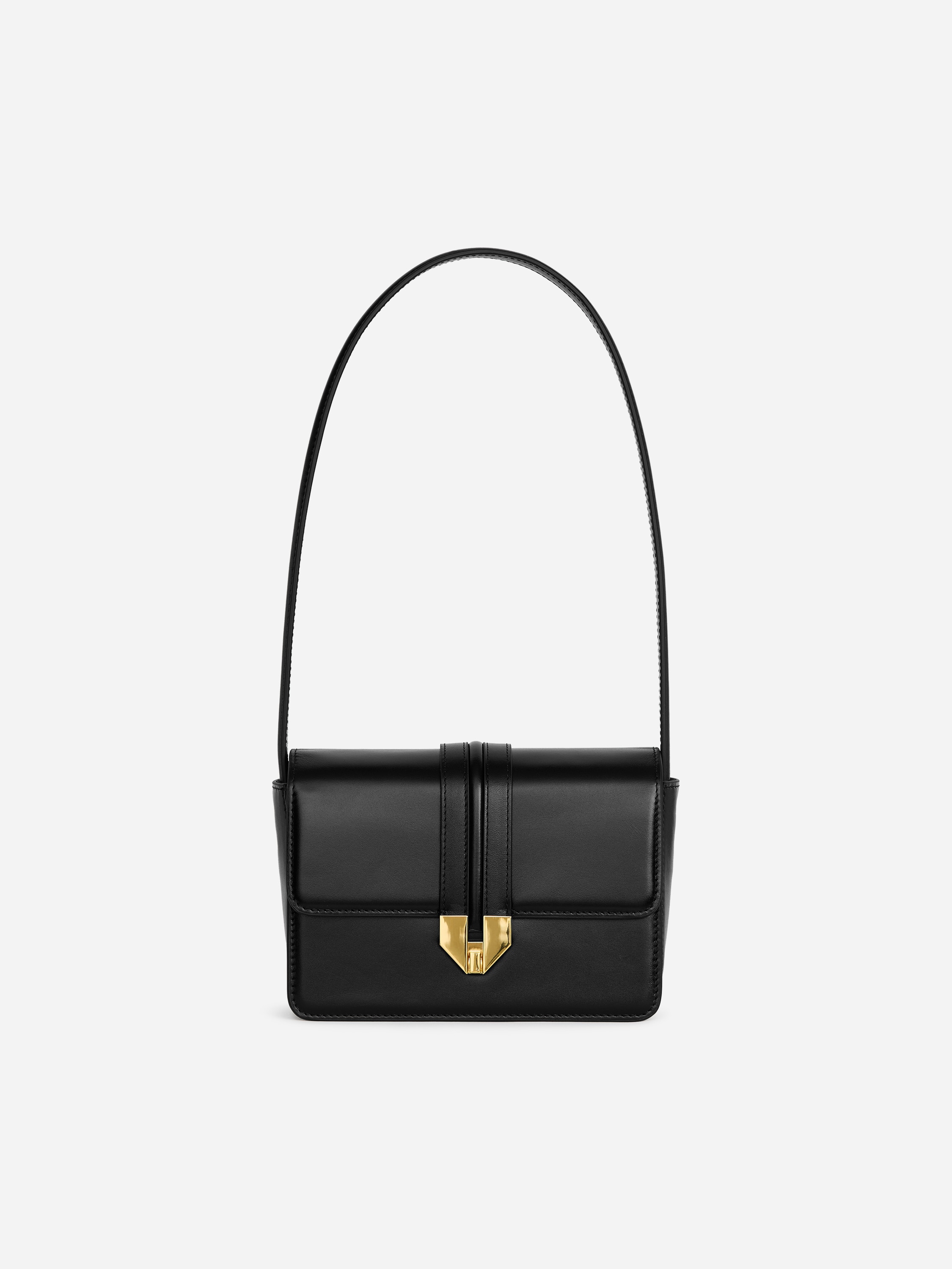Schultertasche aus Leder