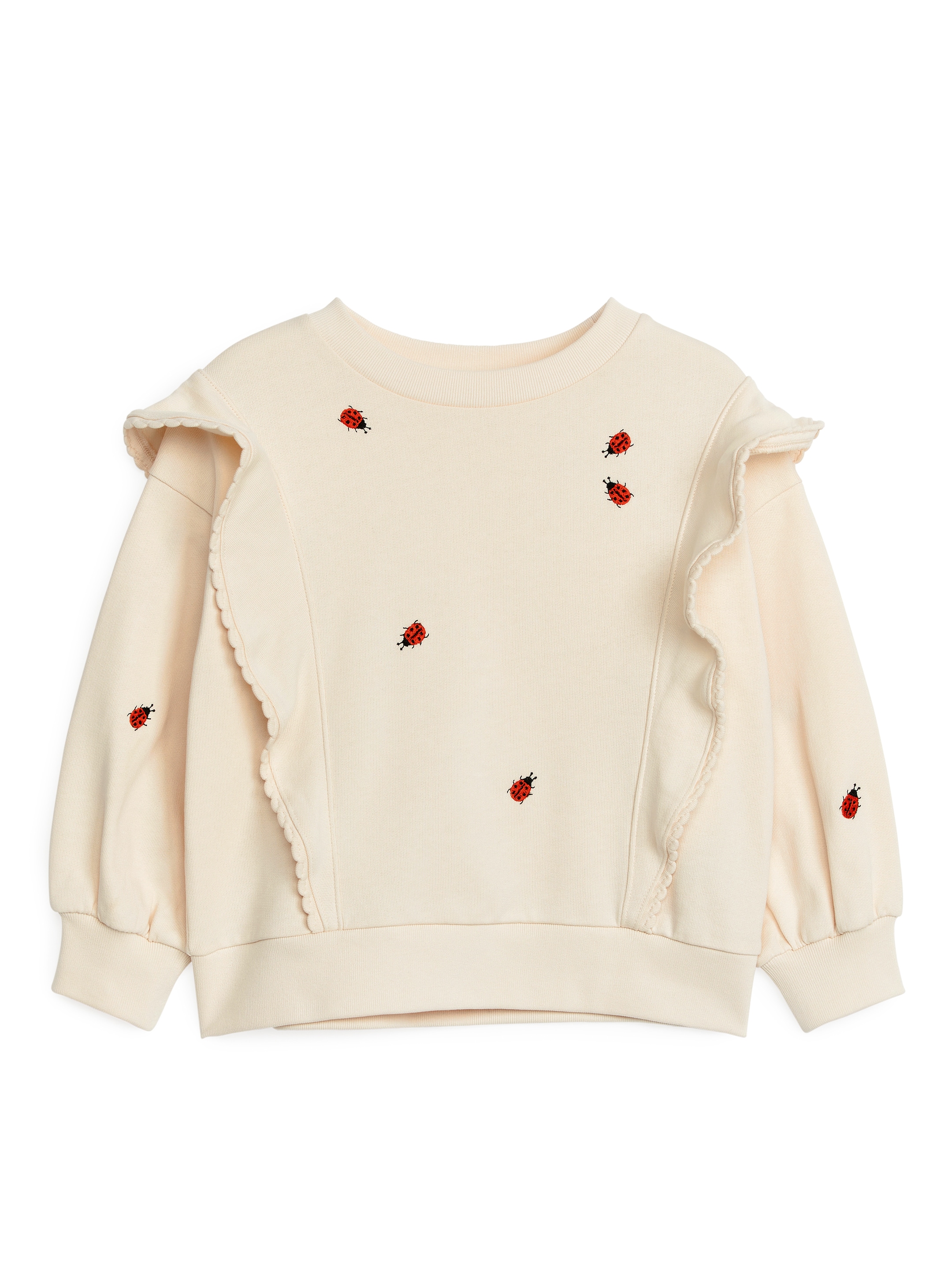 Sweatshirt med volanger - Havre - Loose fit - Children - StillMedia/DescriptiveStillLife - 3