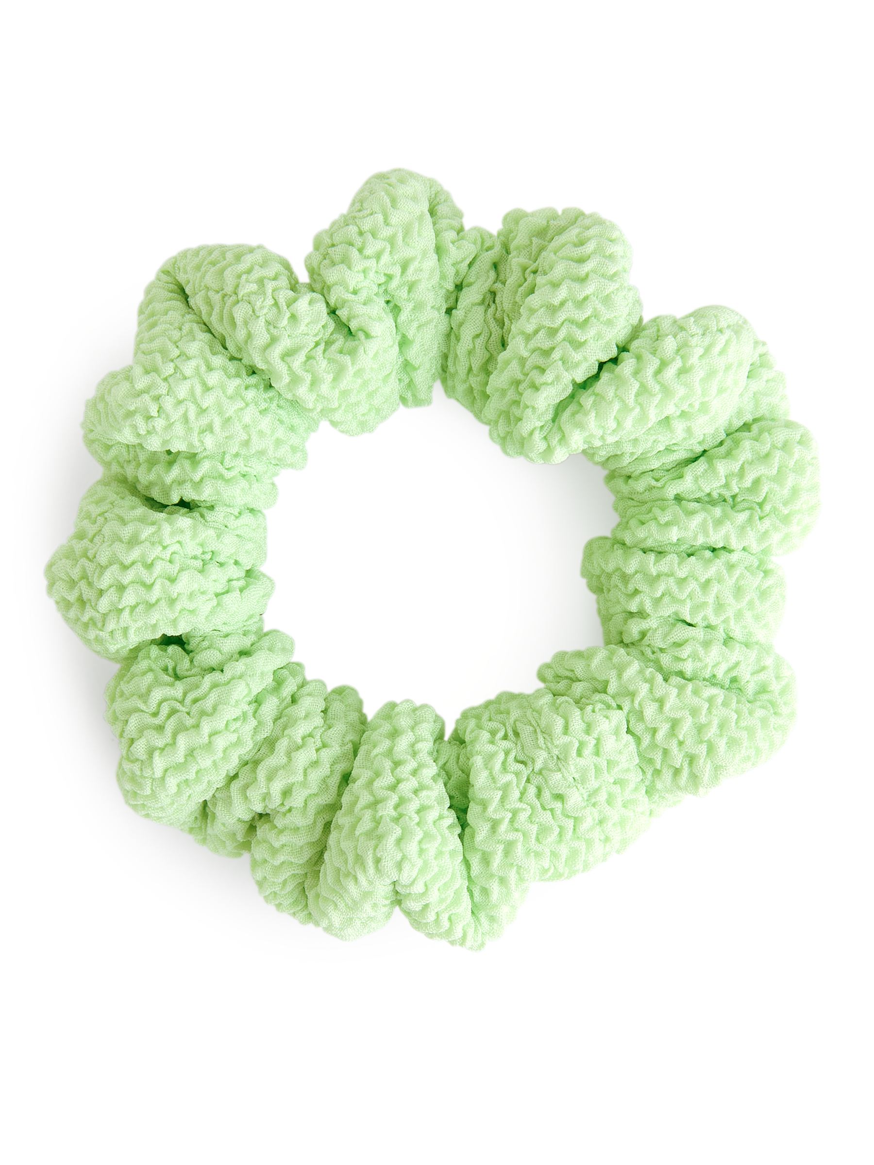 Genopptes Scrunchie - Hellgrün - women - StillMedia/DescriptiveStillLife - 1