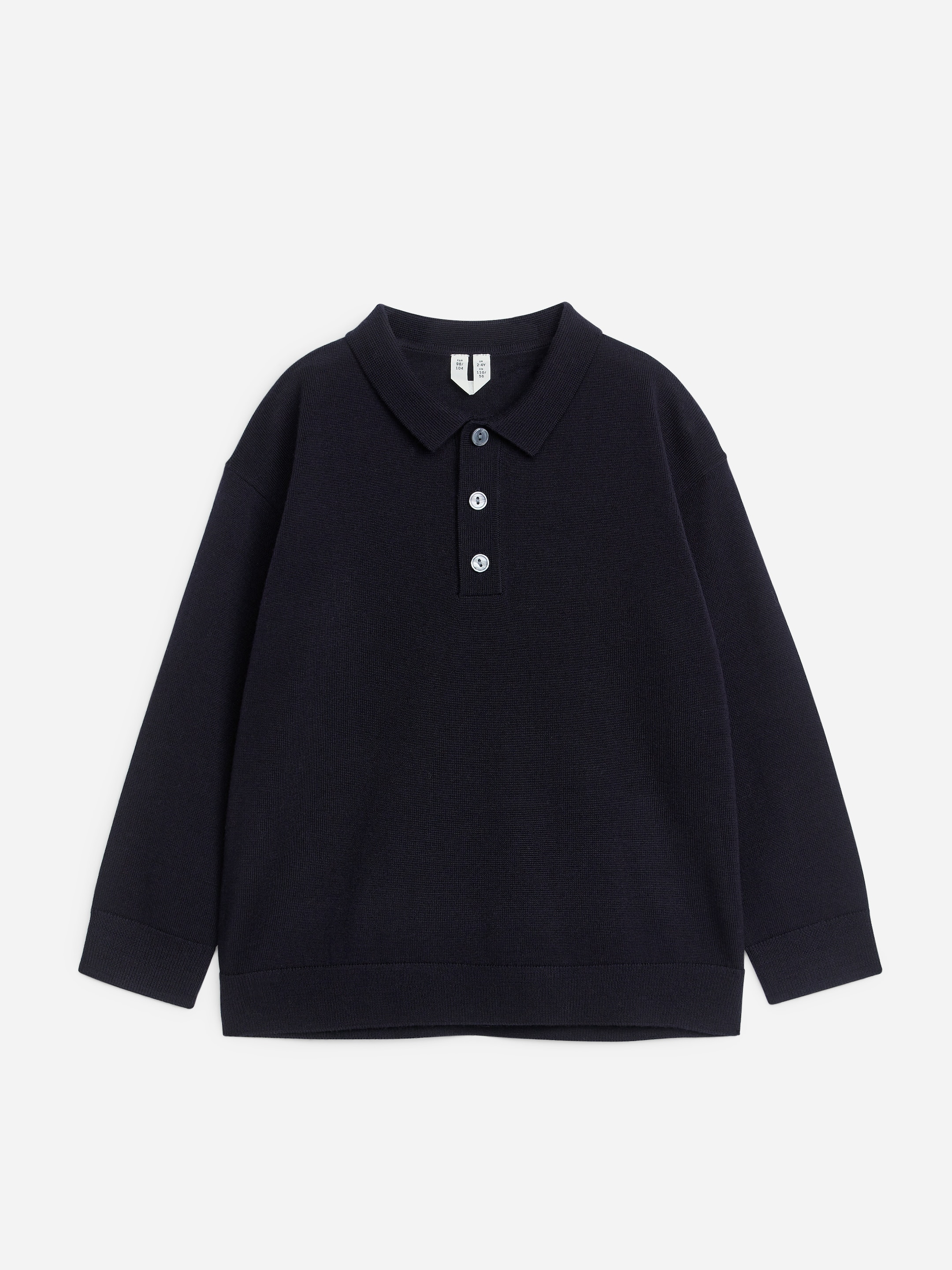 Polopullover aus Wolle - Dunkelblau - Regular Fit - Kinder - StillMedia/DescriptiveStillLife - 3
