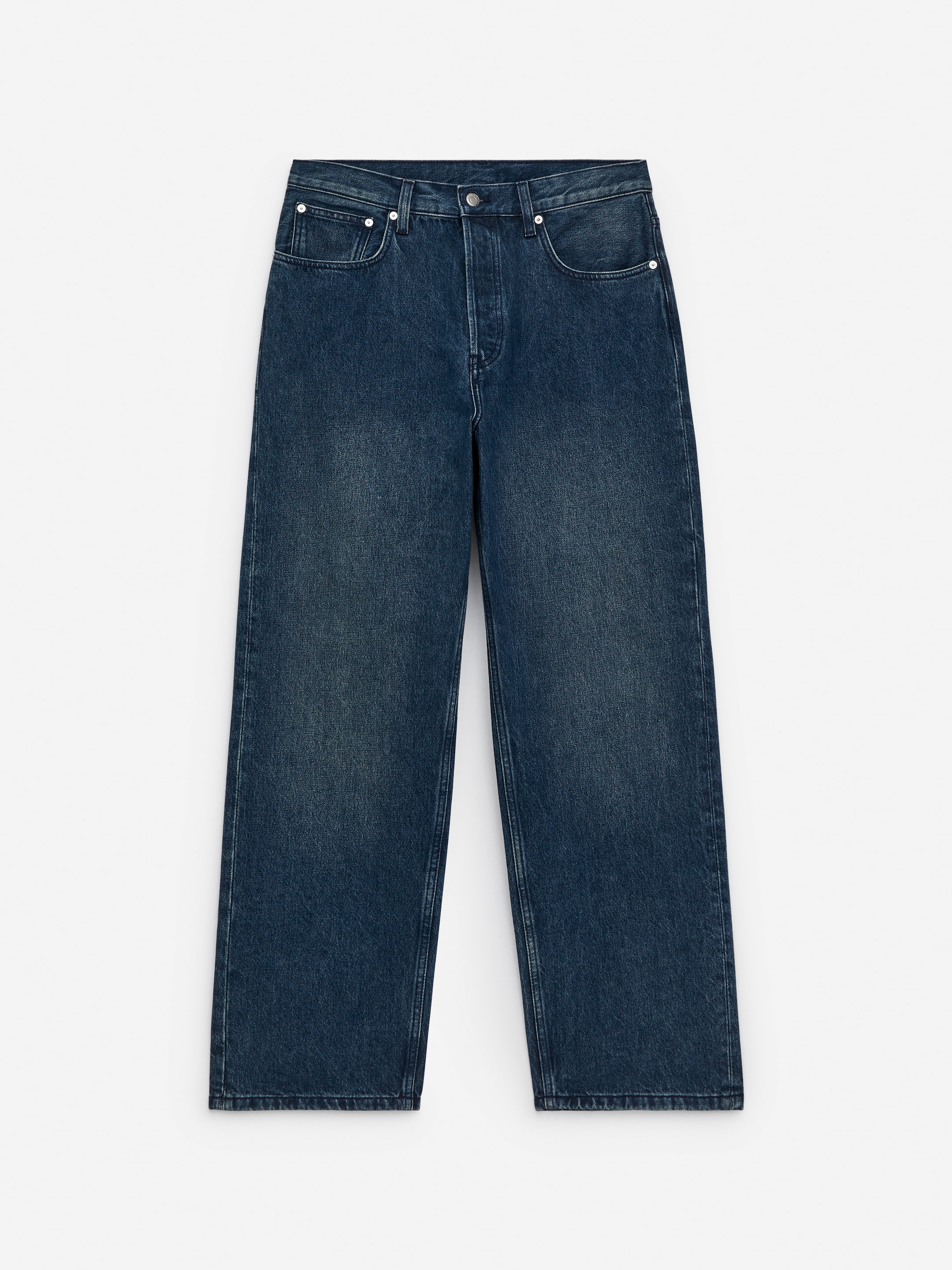 Ingrandisci l'immagine: MIST Wide Jeans - Mid Blue - UOMO | H&M CH 5