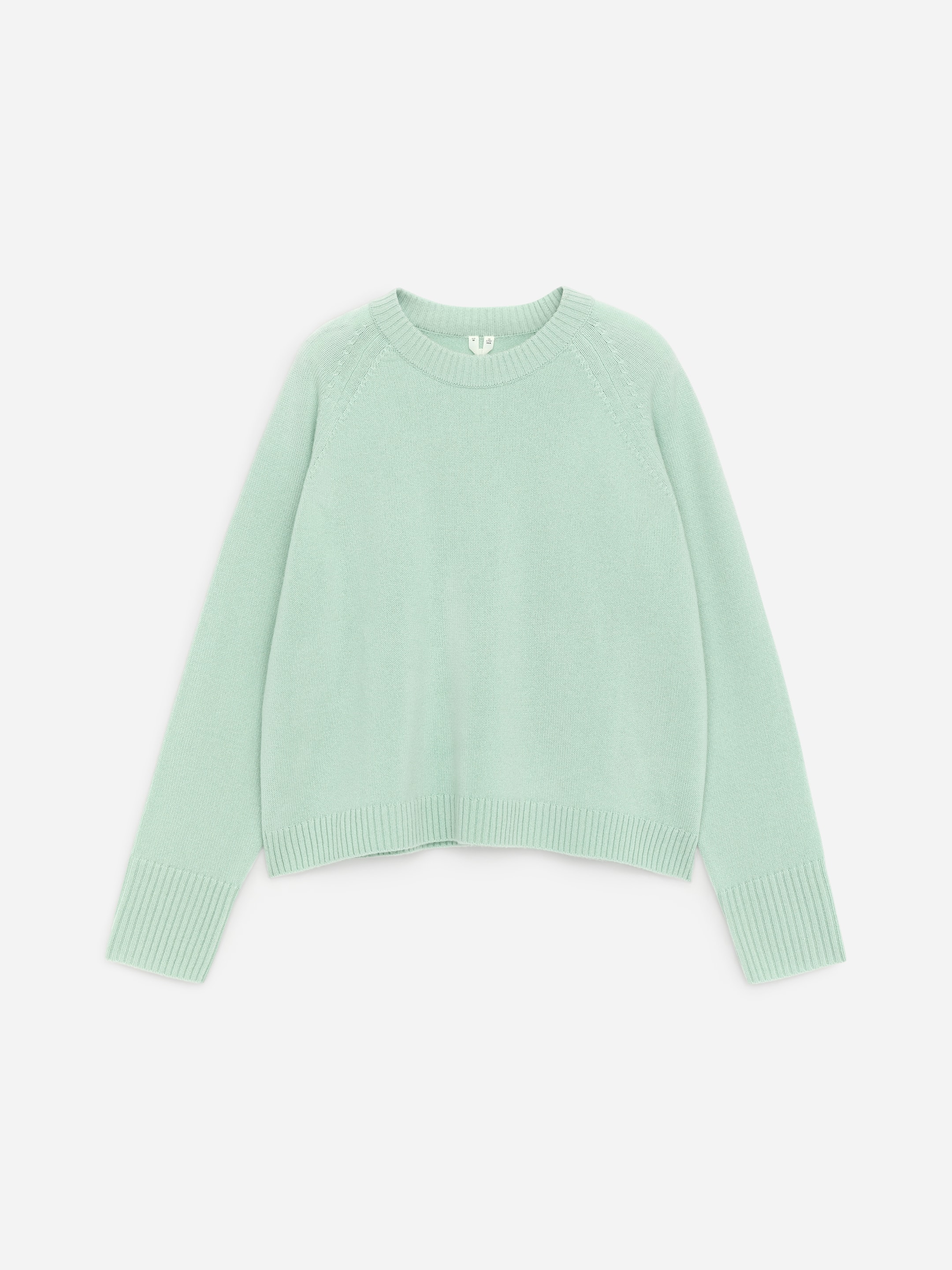 Pure Cashmere Jumper - Light Turquoise - Regular fit - Women - StillMedia/DescriptiveStillLife - 1
