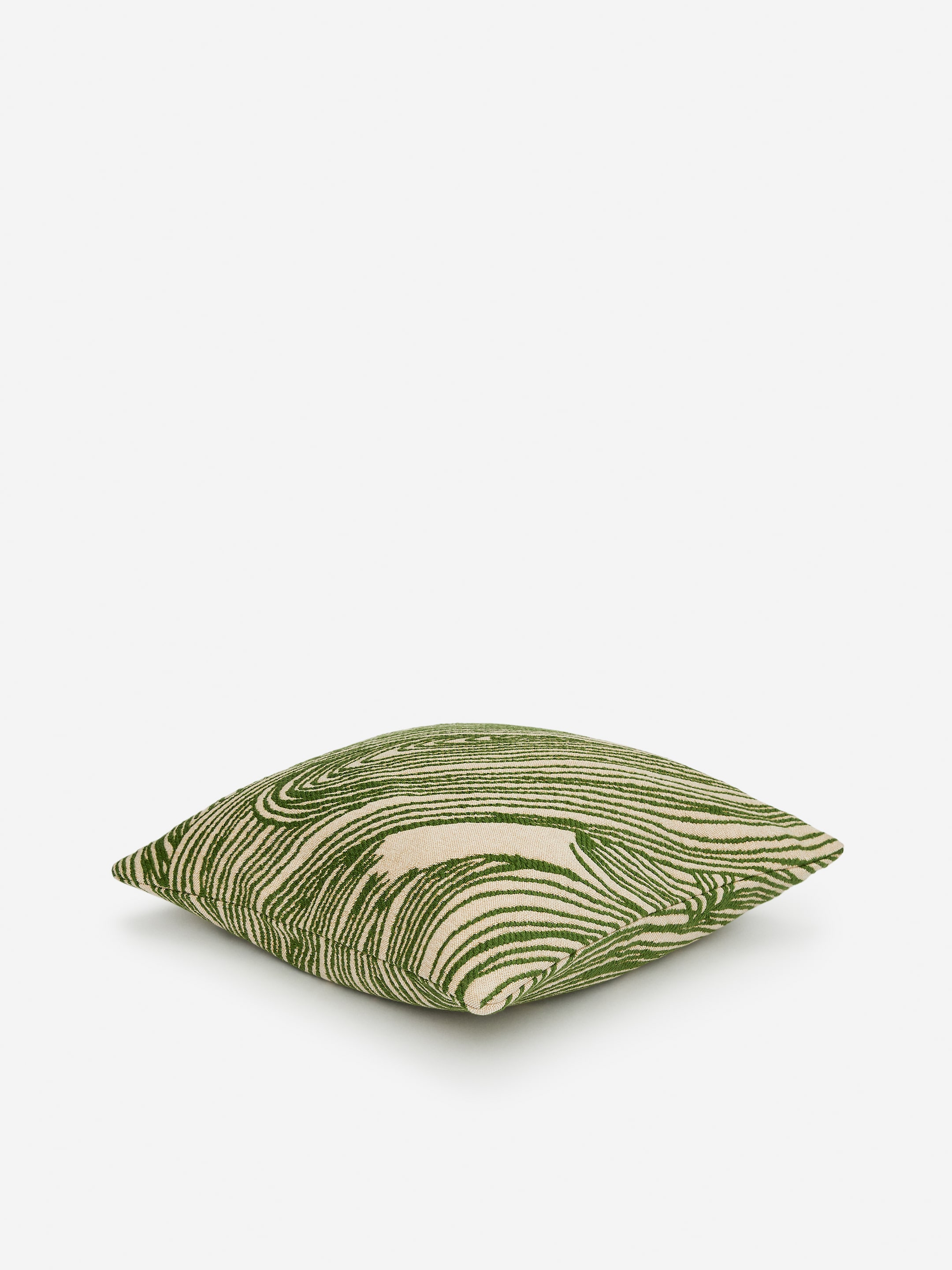 Cotton Wool Cushion Cover 50 x 50 cm - Green/Beige - Homeware - StillMedia/DescriptiveStillLife - 2