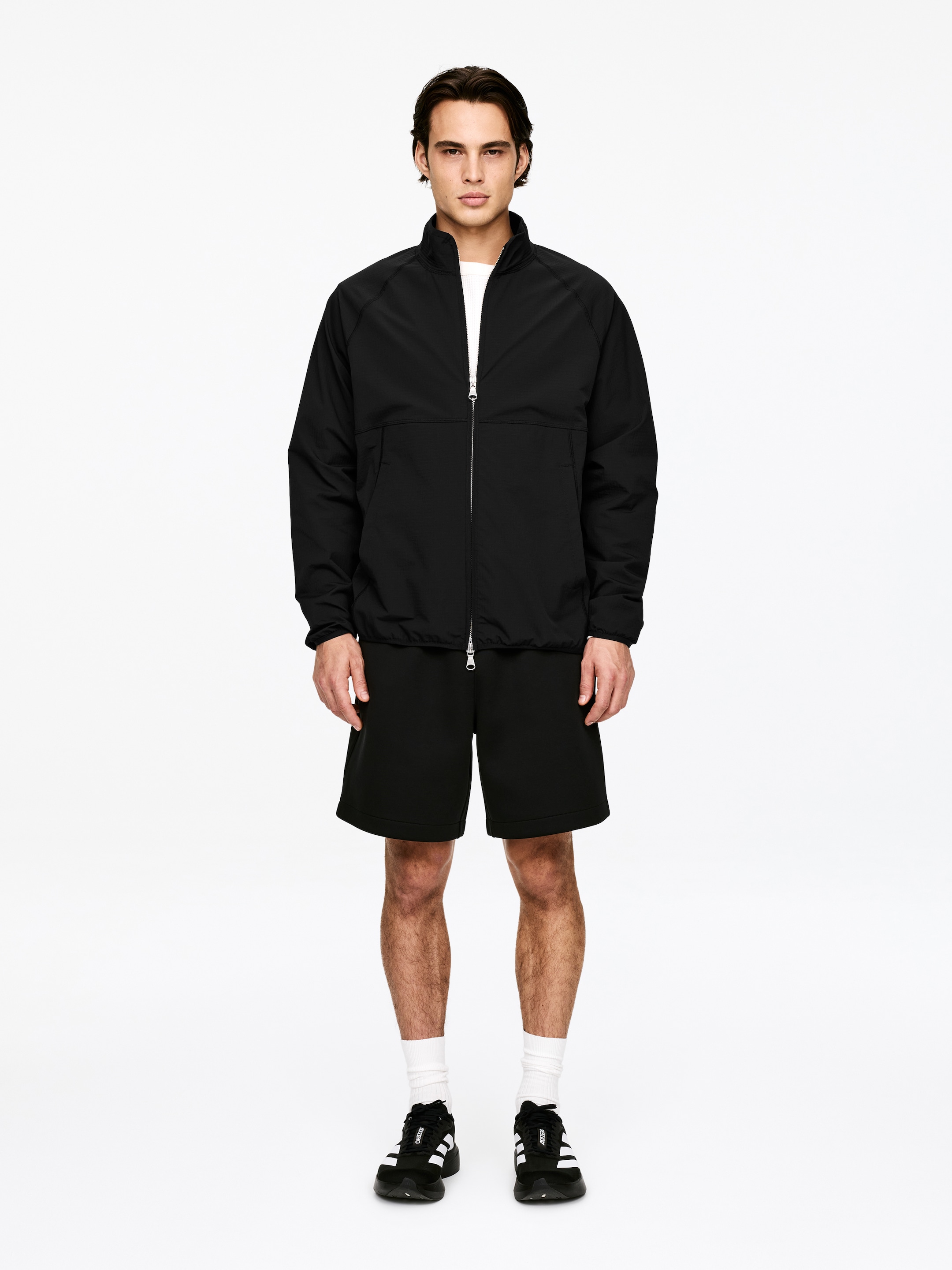 Veste en nylon | ARKET ACTIVE - Noir - Regular fit - Homme - StillMedia/Lookbook - 13