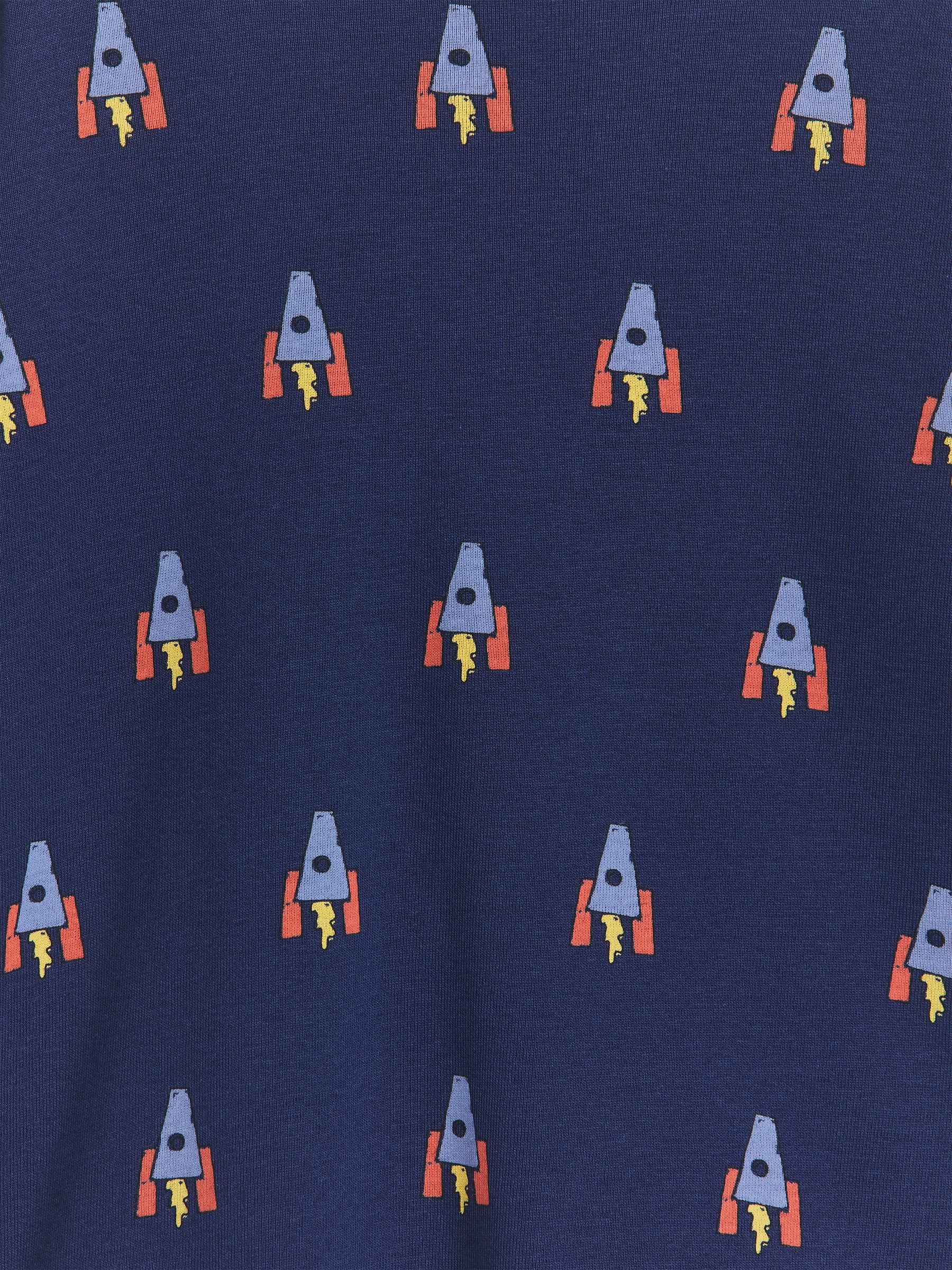 Jersey-Pyjama - Dunkelblau/Raketen - Regular Fit - Kinder - StillMedia/DescriptiveDetail - 1