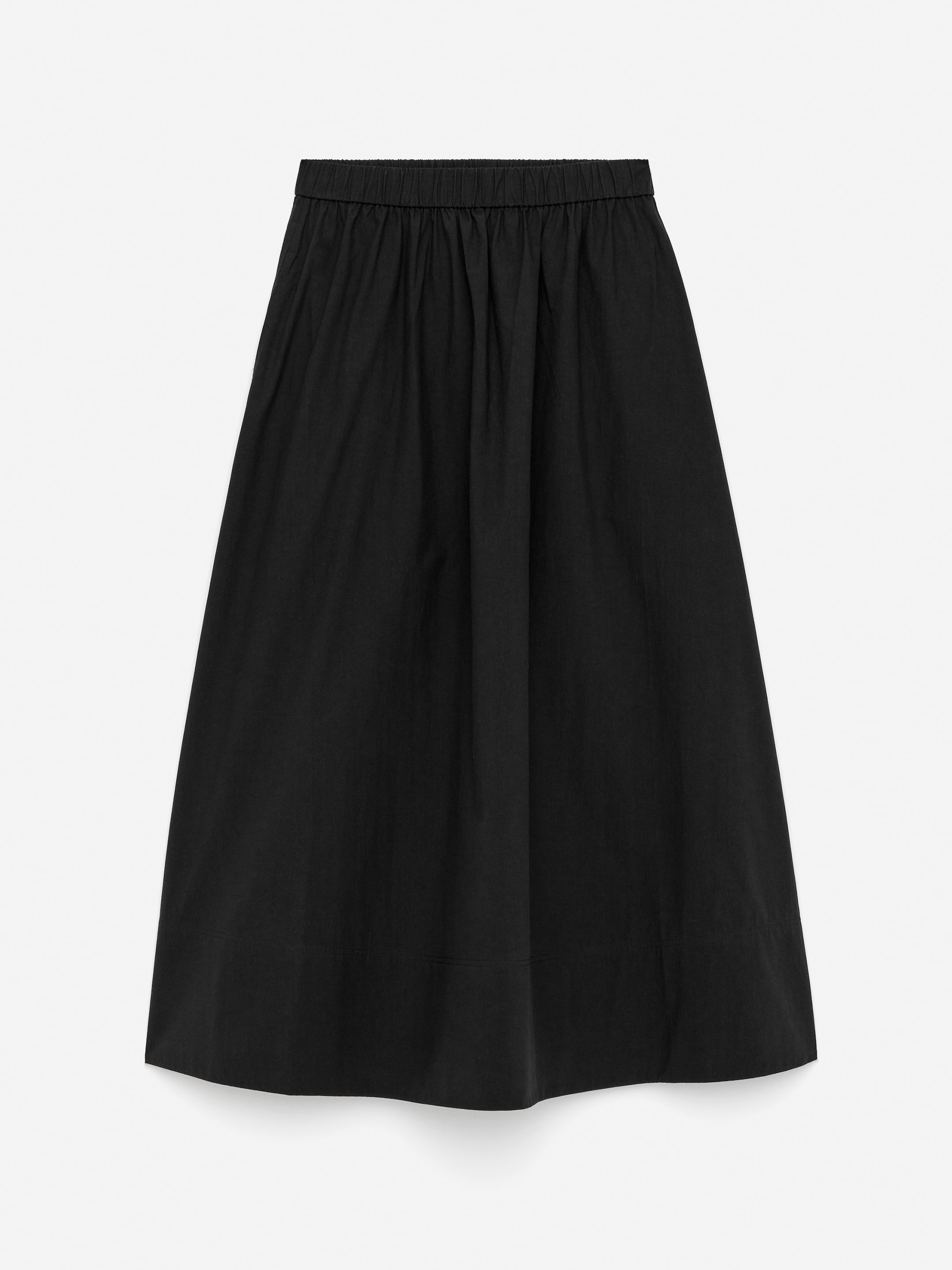 A-Line Cotton Skirt - Black - Regular fit - Children - StillMedia/DescriptiveStillLife - 2