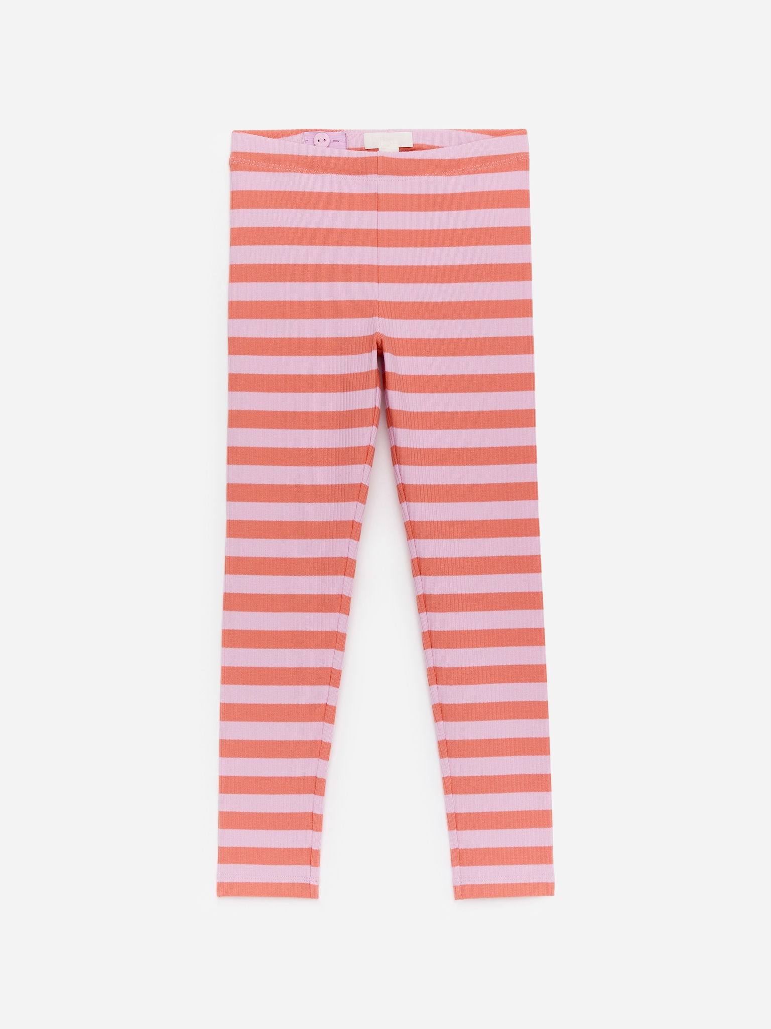 Ribbade leggings - Rosa/orange/Blå/vinröda hjärtan/Rosa/fåglar/Mörkblå/rosa blommor/Rosa/röda hjärtan/Lila/röd - 1