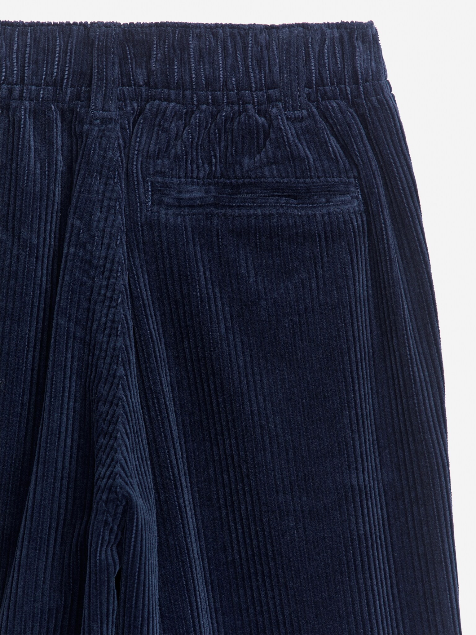 Corduroy Trousers - Dark Blue/Khaki Green/Dark Mole - 3