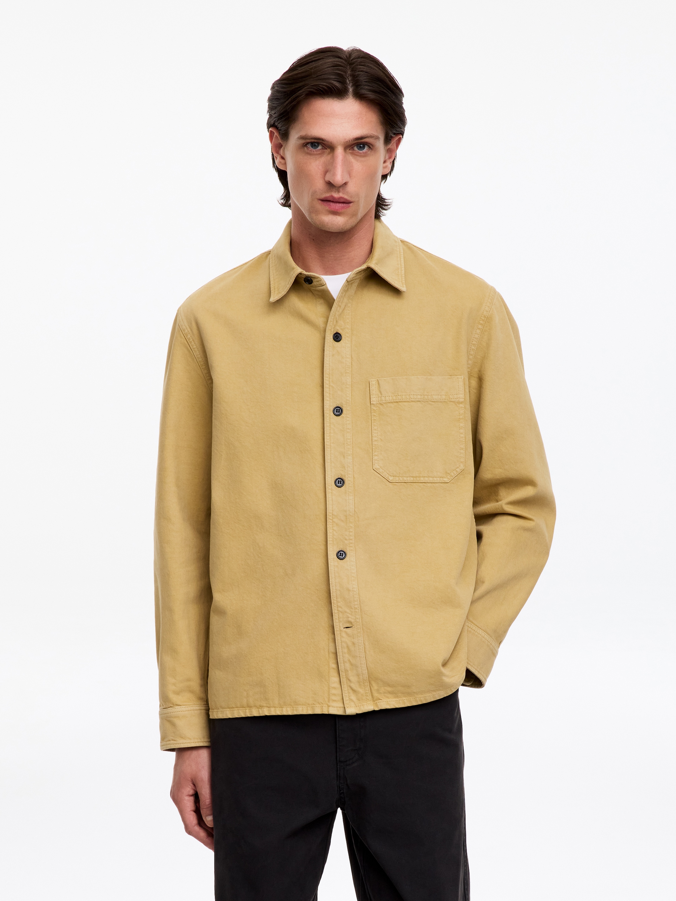 Overshirt aus Twill - Kamel - Regular Fit - men - StillMedia/Lookbook - 3