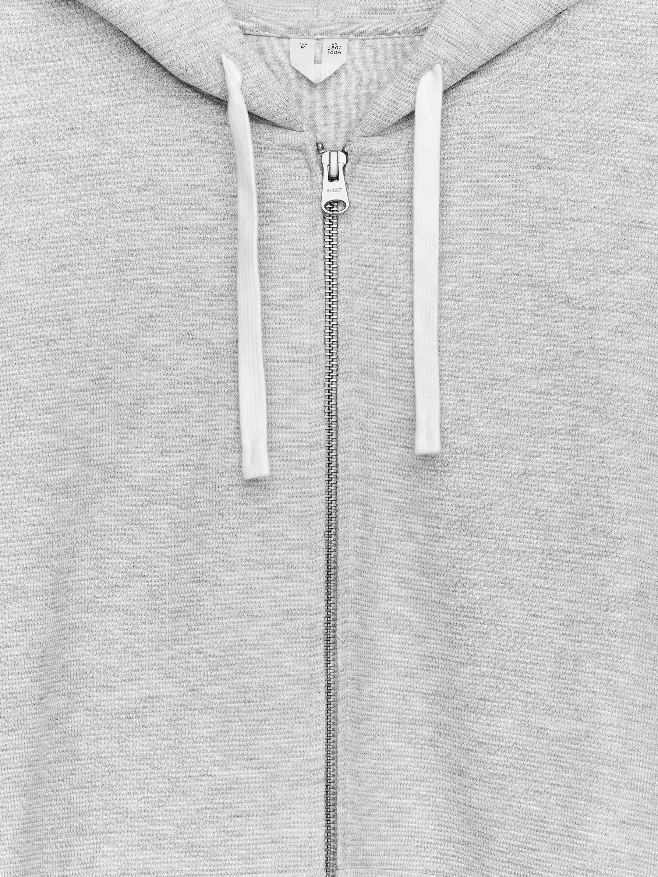 Sweat à capuche zippé en jersey - Gris clair chiné - Regular fit - Homme - StillMedia/DescriptiveDetail - 2
