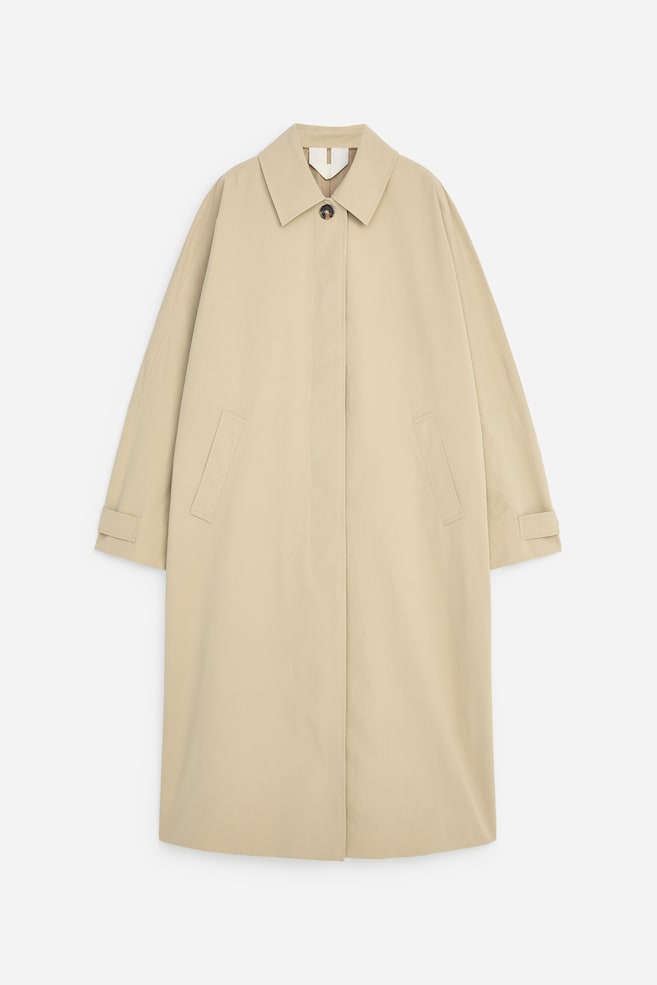 Carcoat - Beige/Donkerblauw - 1