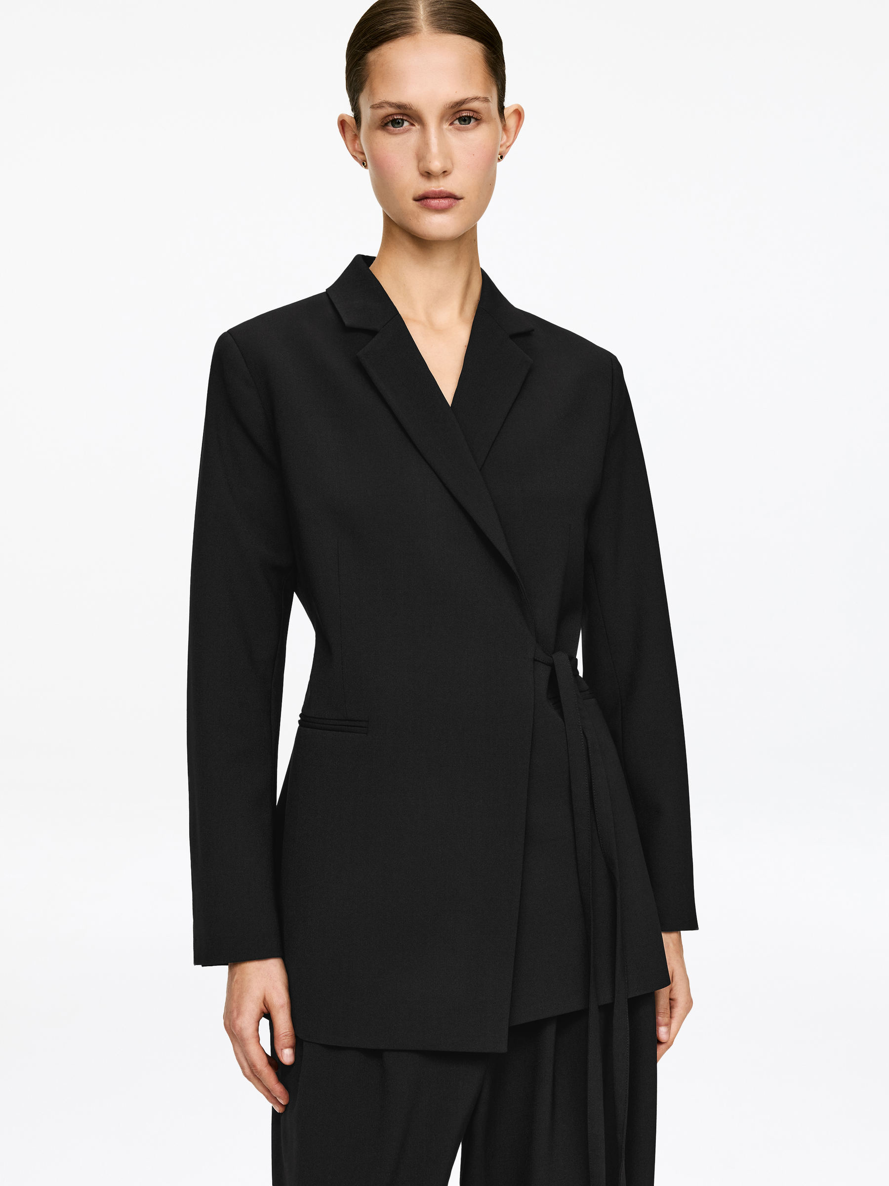 Blazer croisé - Noir - Relaxed fit - Femme - StillMedia/Lookbook - 4