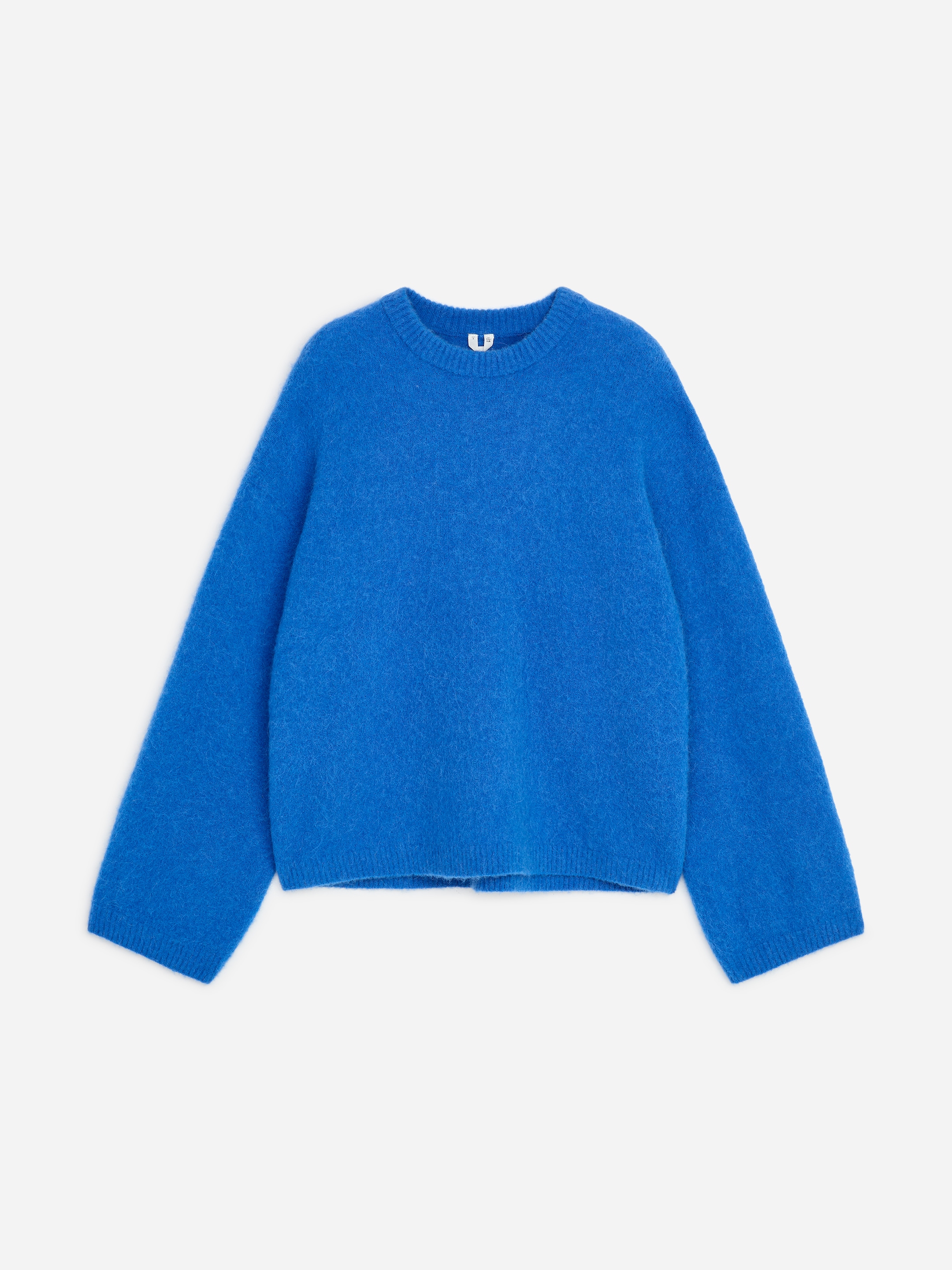 Jersey de mezcla de lana y alpaca - Azul - Oversized - women - StillMedia/DescriptiveStillLife - 1