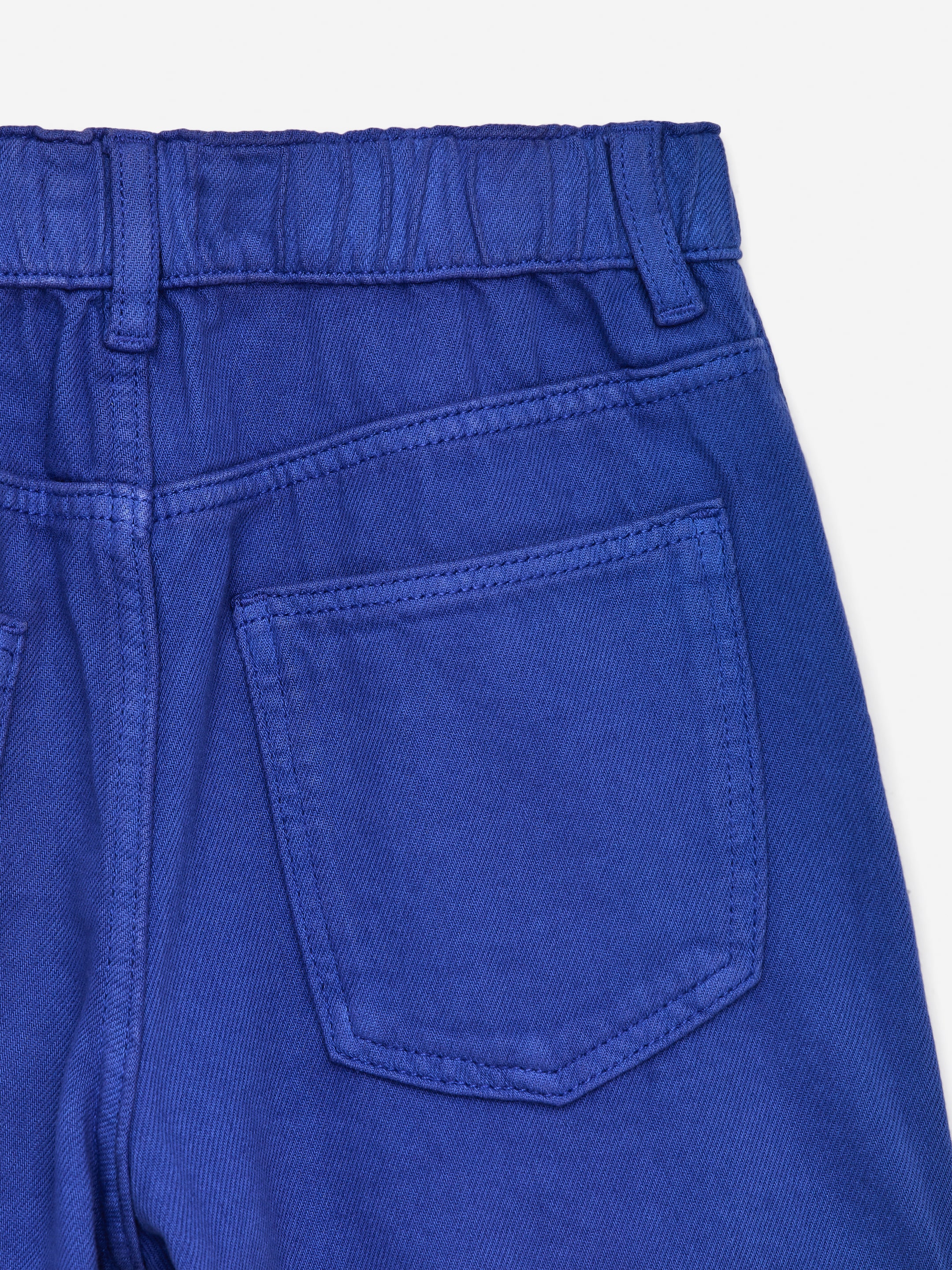 Shorts in denim con ricami - Blu brillante - Relaxed fit - Women - StillMedia/DescriptiveDetail - 2