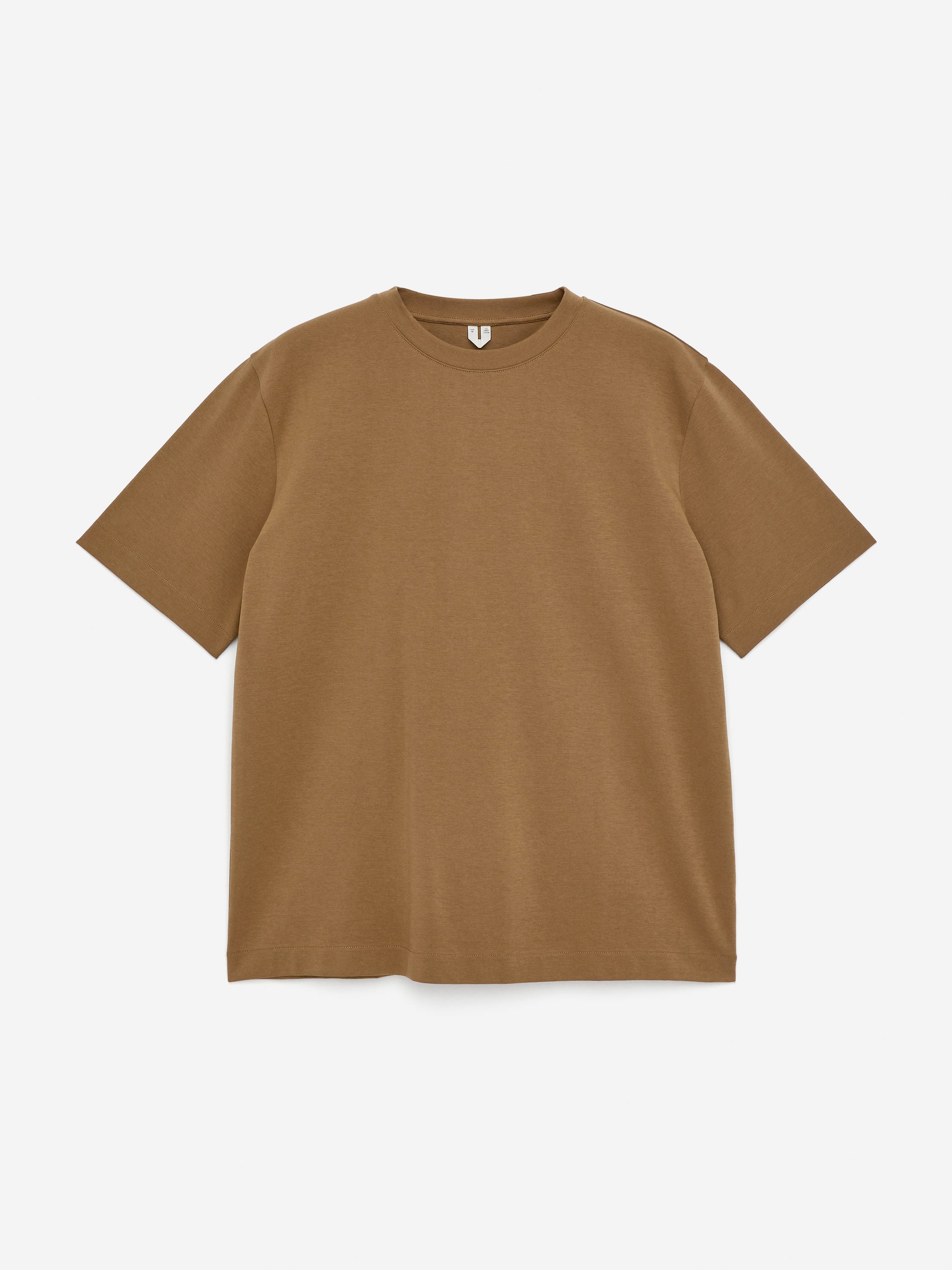 Interlock T-shirt-#76654E-16757