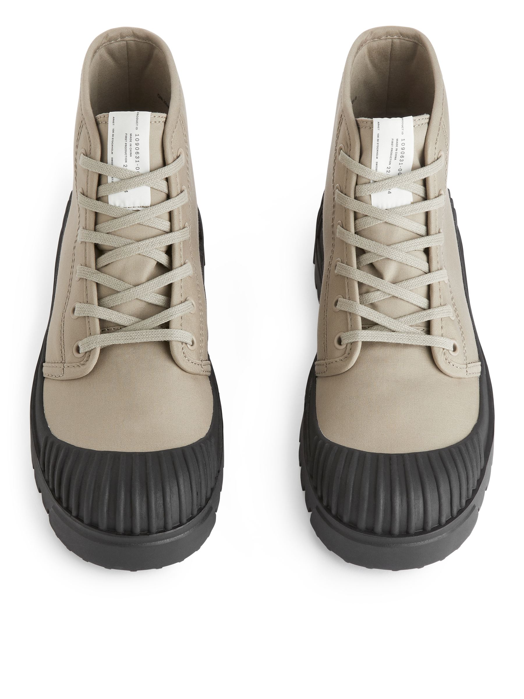 Stivali chunky in pelle con lacci - Talpa/Nero - Men - StillMedia/DescriptiveStillLife - 6