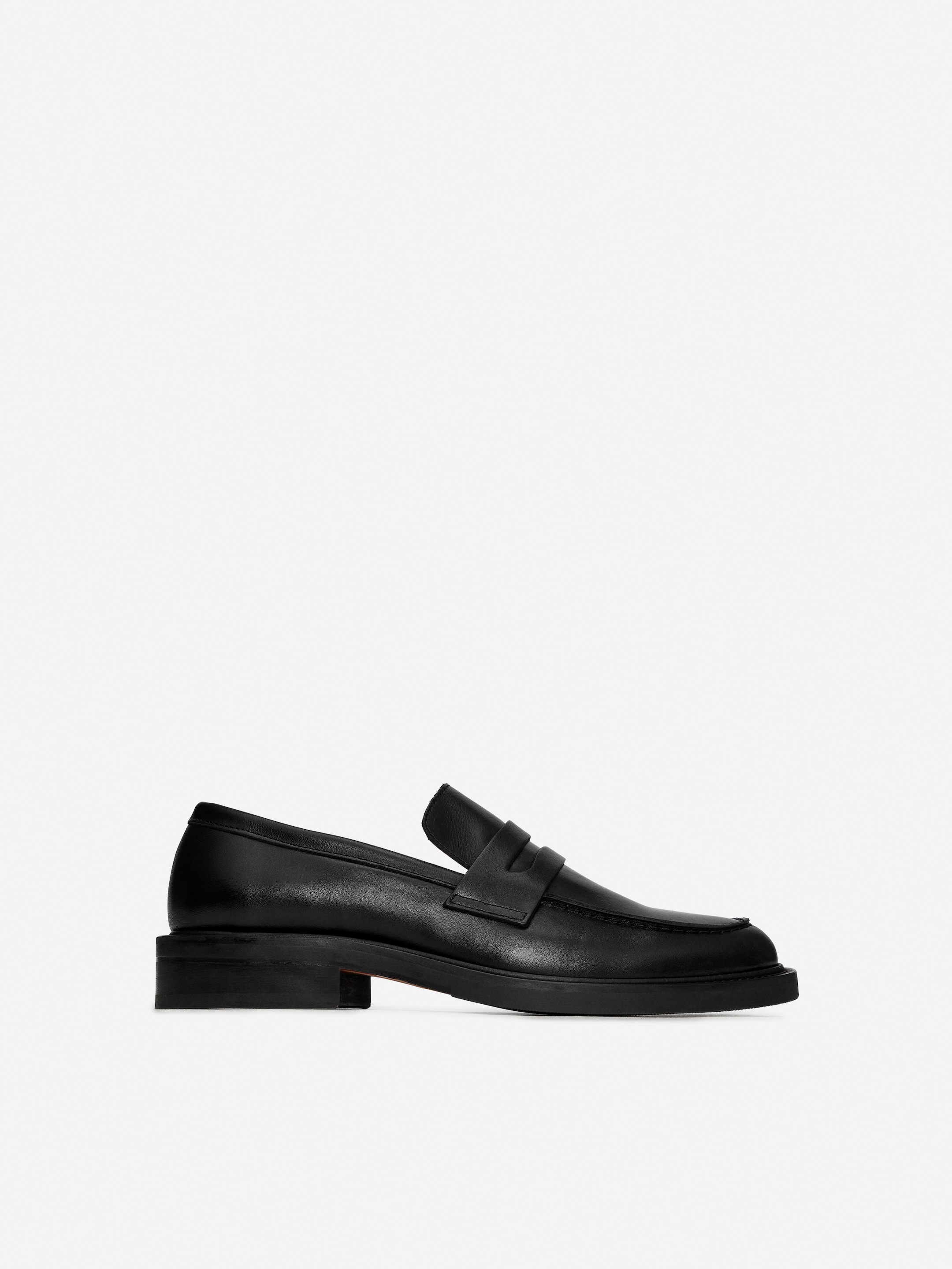 Vis større bilde: Penney loafers av lær - Svart - HERRE | H&M NO 1