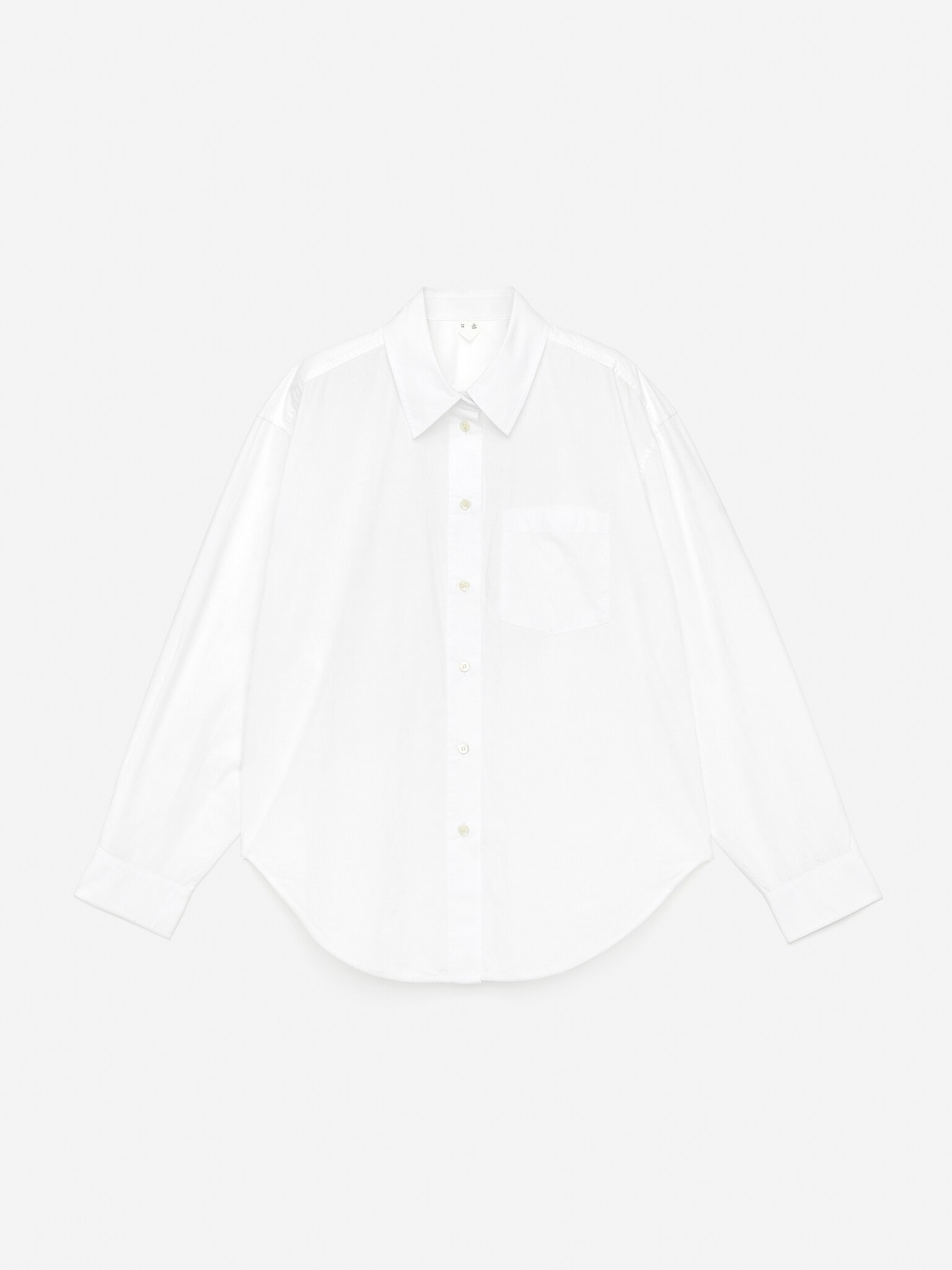 Camicia oversize in cotone - Bianco/Verde/Bianco/Rosa/Righe