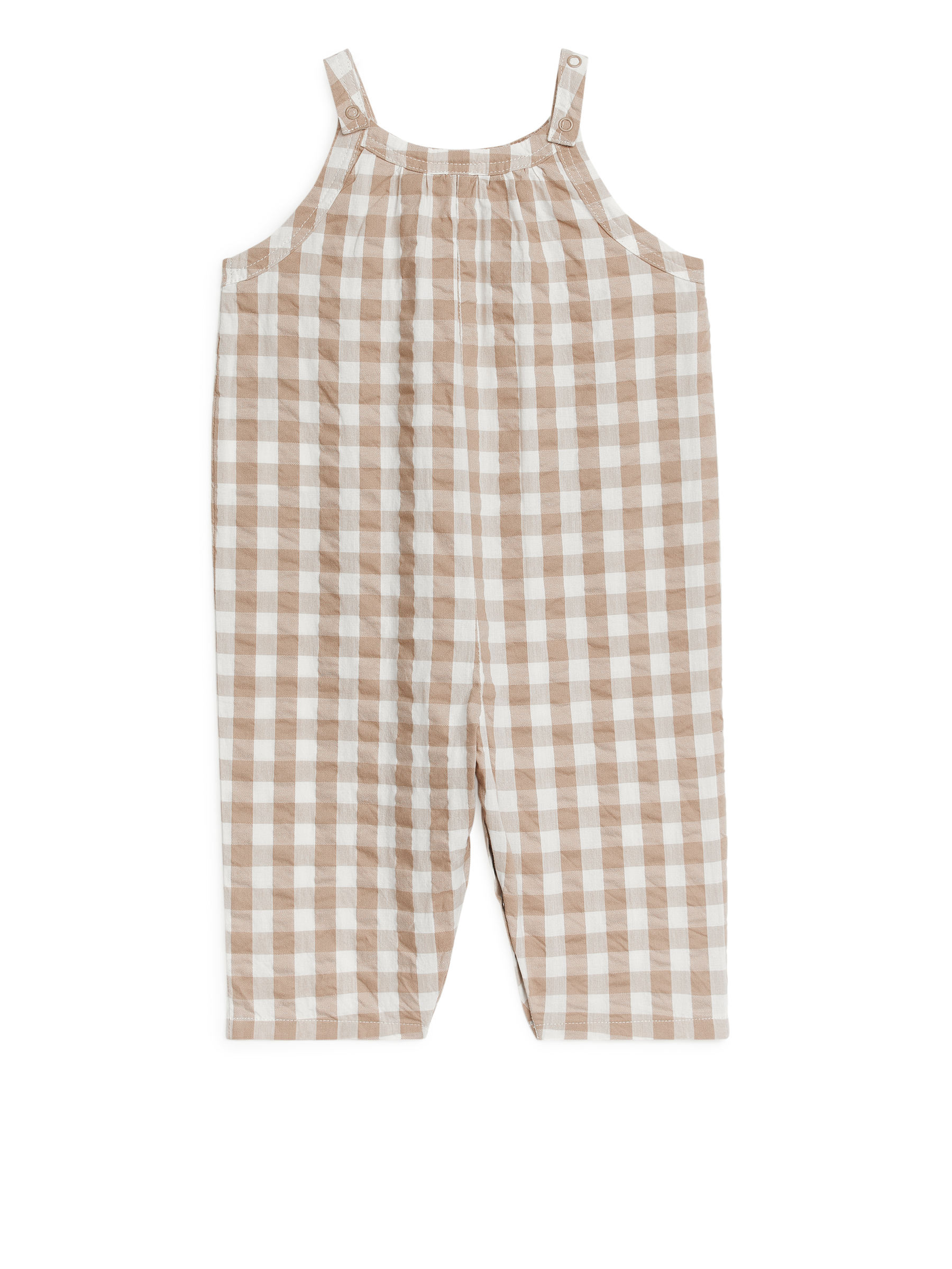 Overall aus Seersucker - Beige/Karos - Regular Fit - Kinder - StillMedia/DescriptiveStillLife - 2