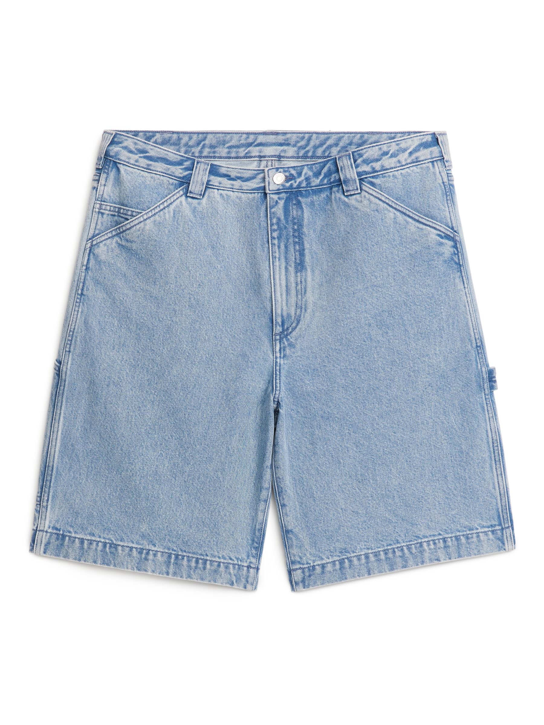 Shorts carpenter ARKET and MR PORTER - Azzurro - Regular fit - Men - StillMedia/DescriptiveStillLife - 2