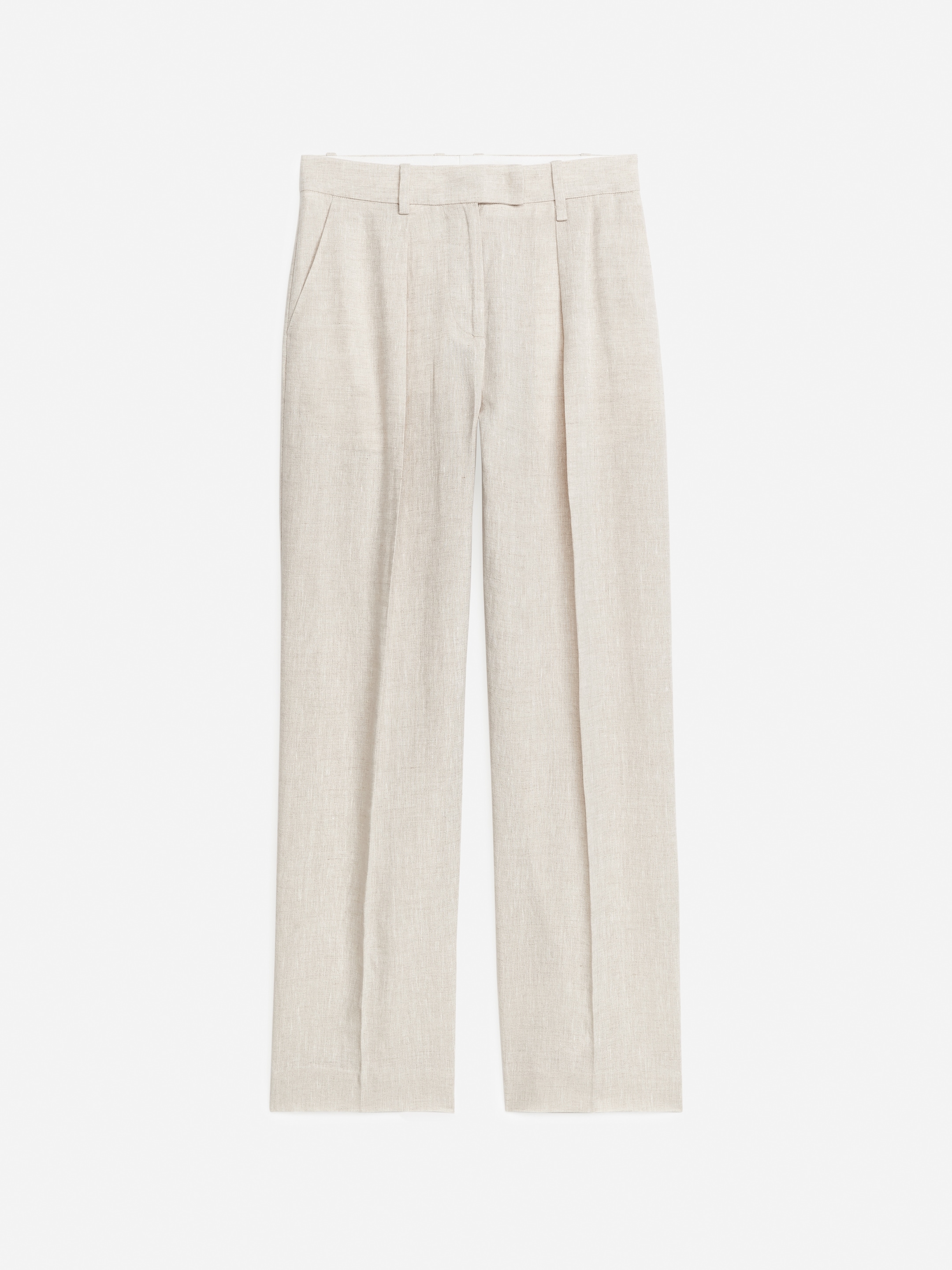 Größeres Bild ansehen: Leinenhose - Hellbeige - Ladies | H&M DE 1