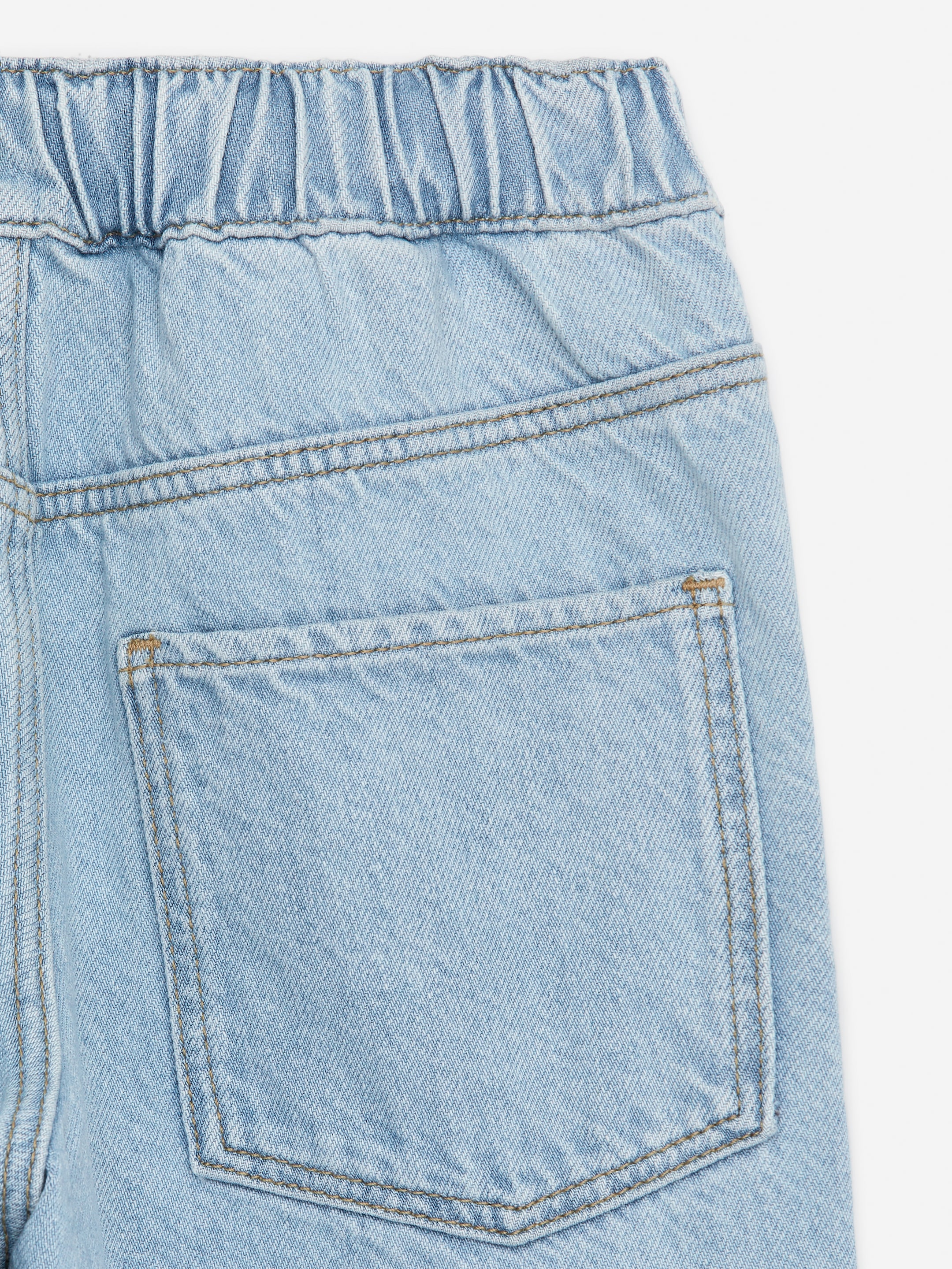 Pull-On Denim Trousers - Light Blue - Relaxed fit - Children - StillMedia/DescriptiveDetail - 1