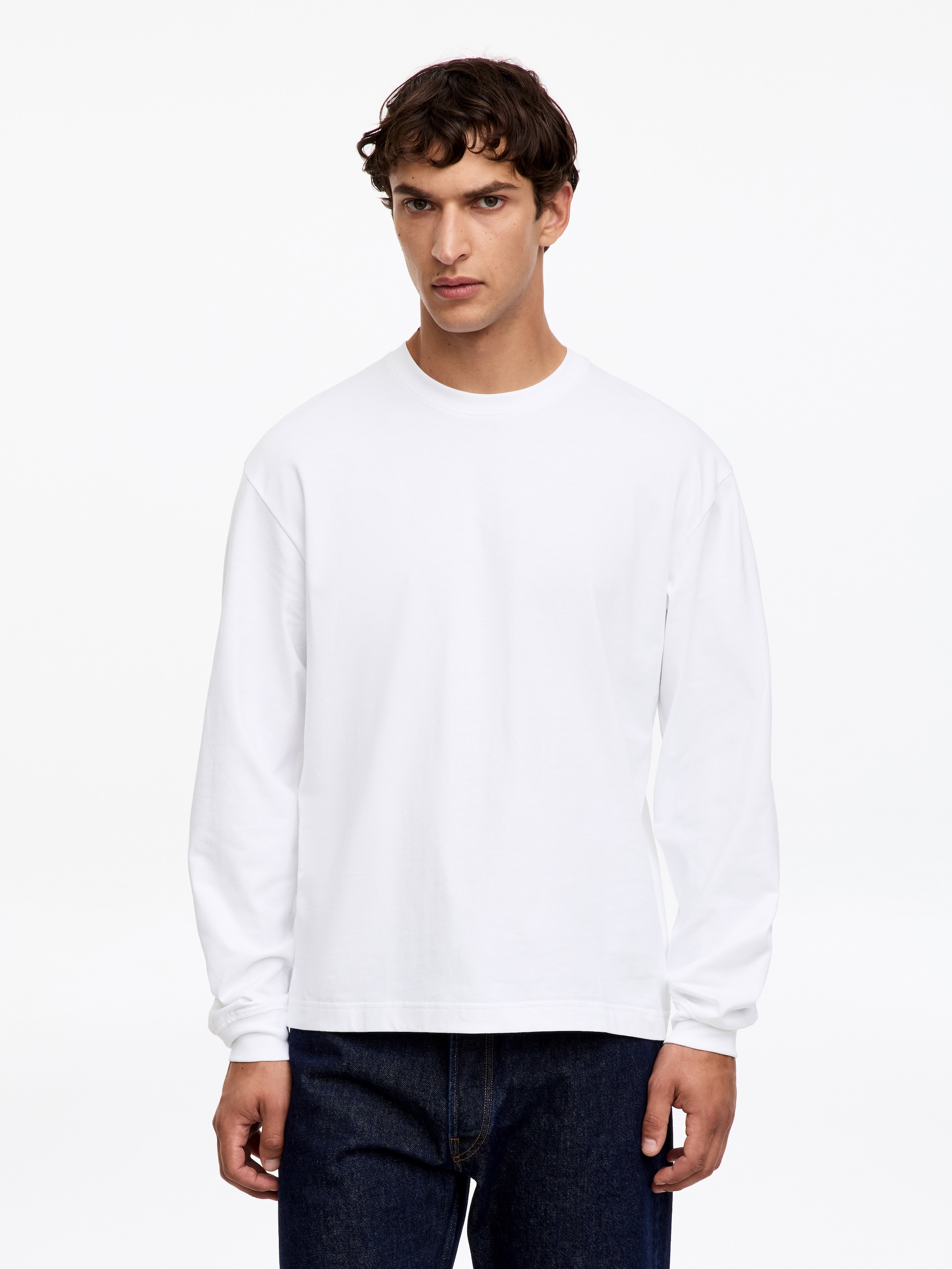 Camiseta de manga larga - Blanco - Corte estándar - Men - StillMedia/Lookbook - 29