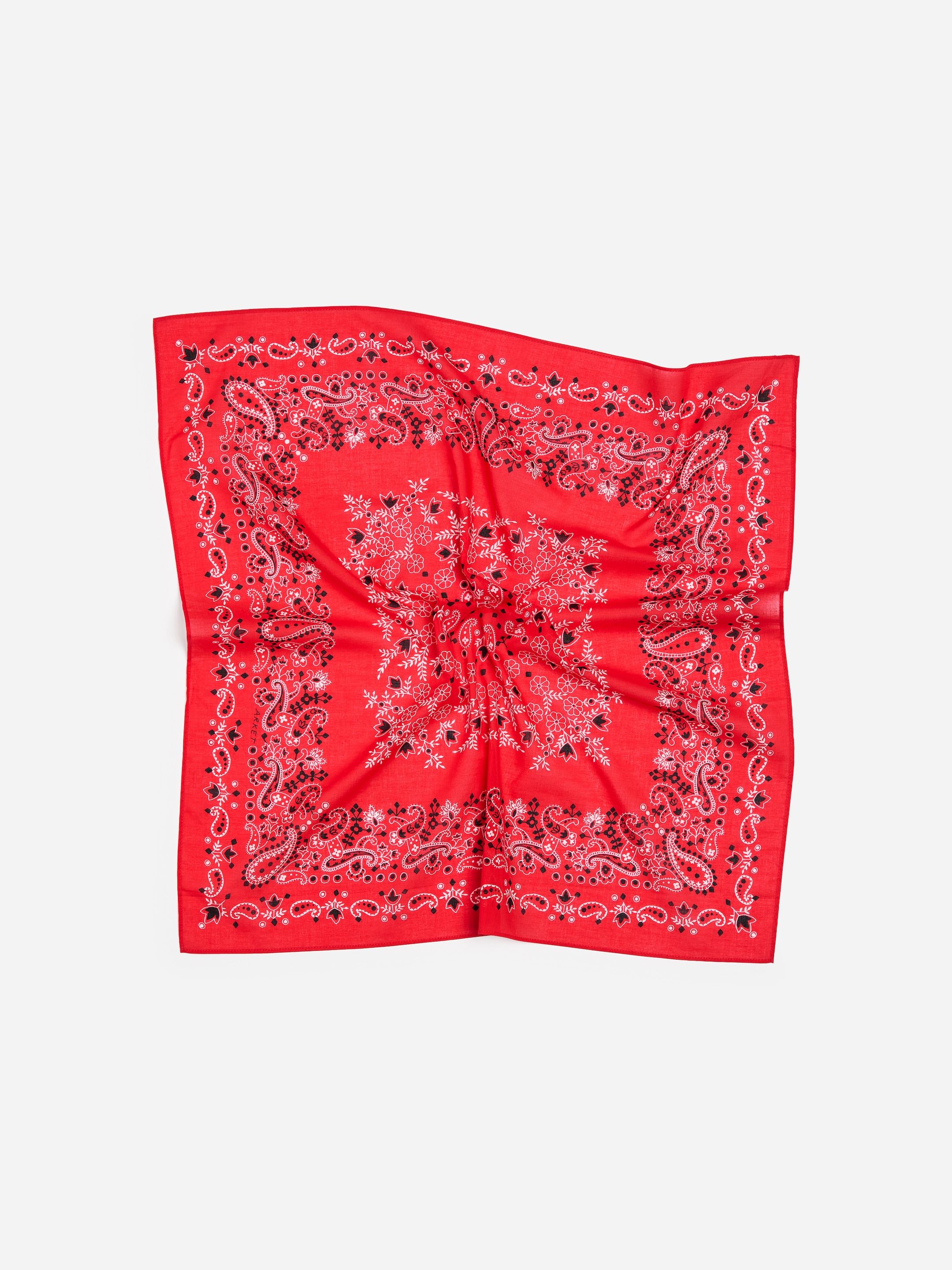 Cotton Scarf - Red - women - StillMedia/DescriptiveDetail - 1