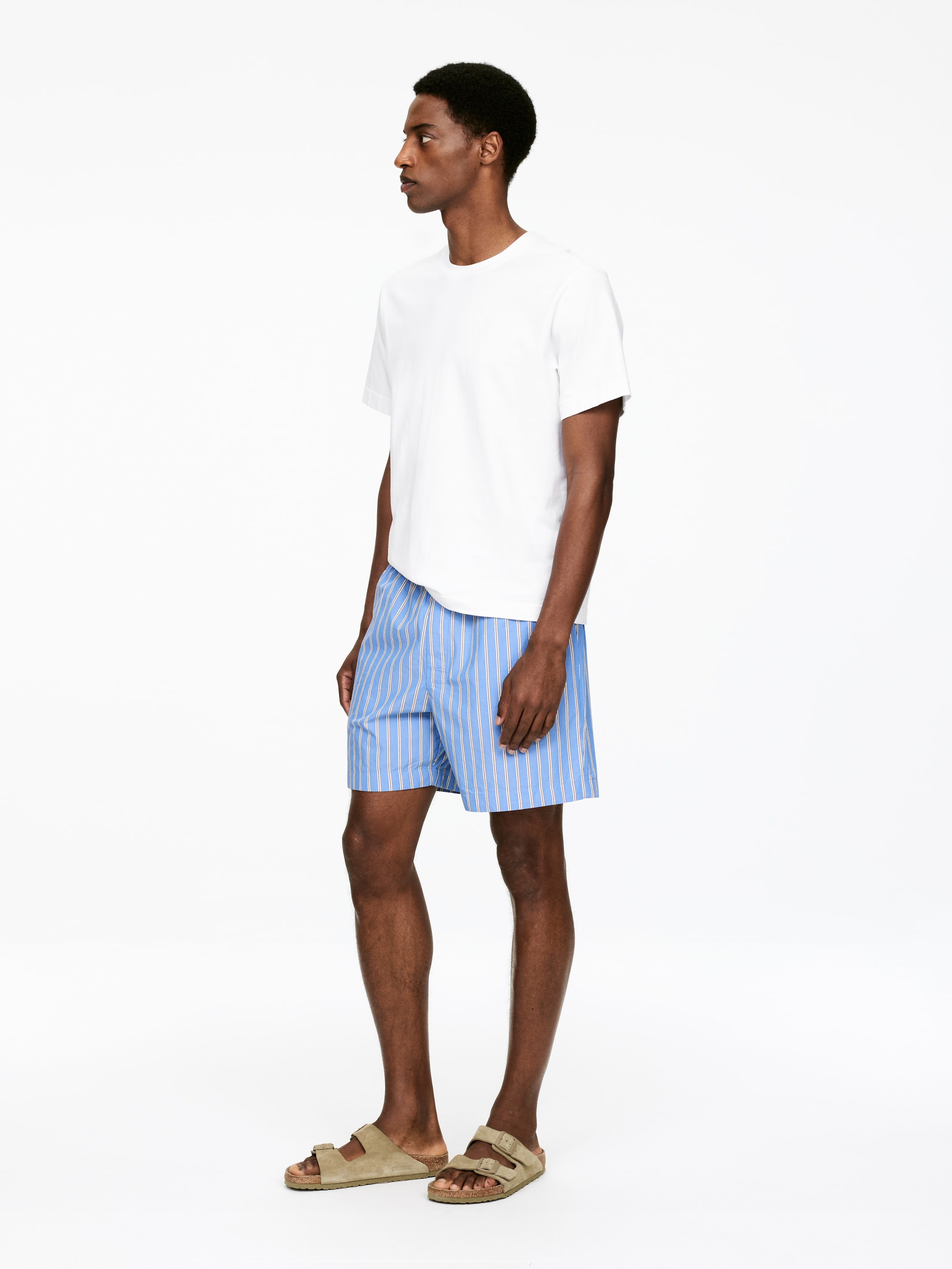 Visualizza immagine più grande: Shorts del pigiama - Blu/Bianco/Marrone - UOMO | H&M IT 3