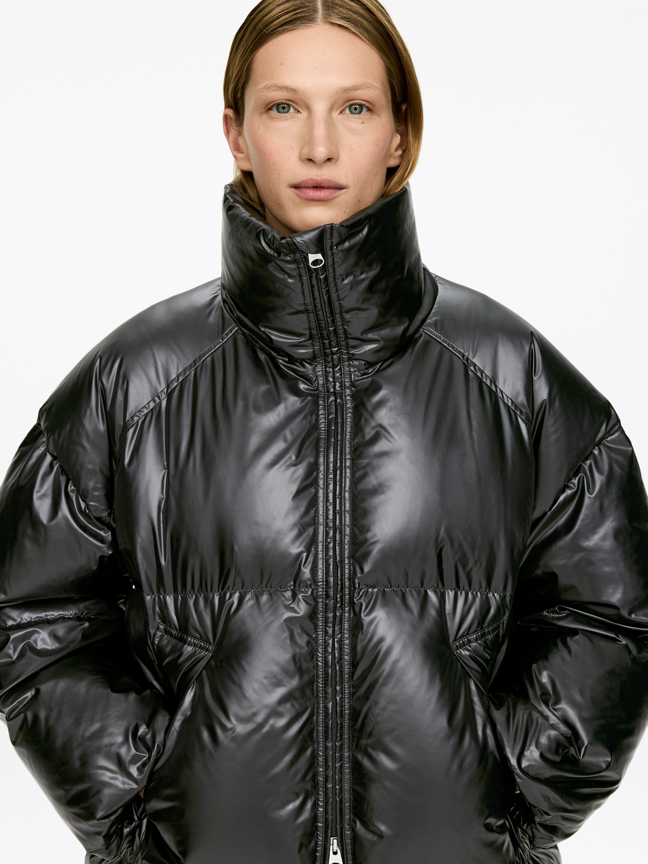 Größeres Bild ansehen: Upcycled Down™ Steppjacke - Schwarz | H&M DE 4