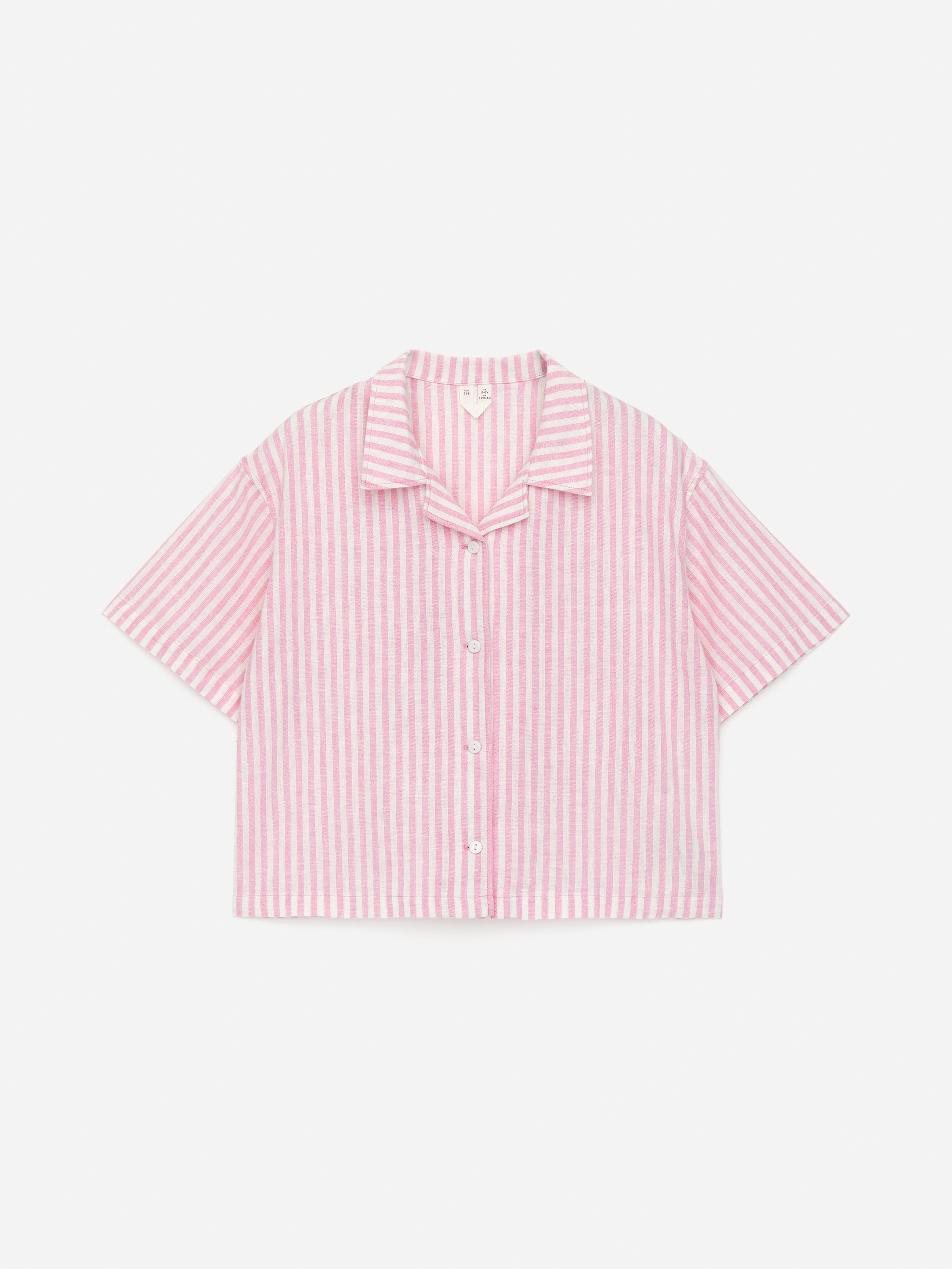 Grotere afbeelding bekijken: Casual overhemd - Roze/wit - KINDEREN | H&M NL 1
