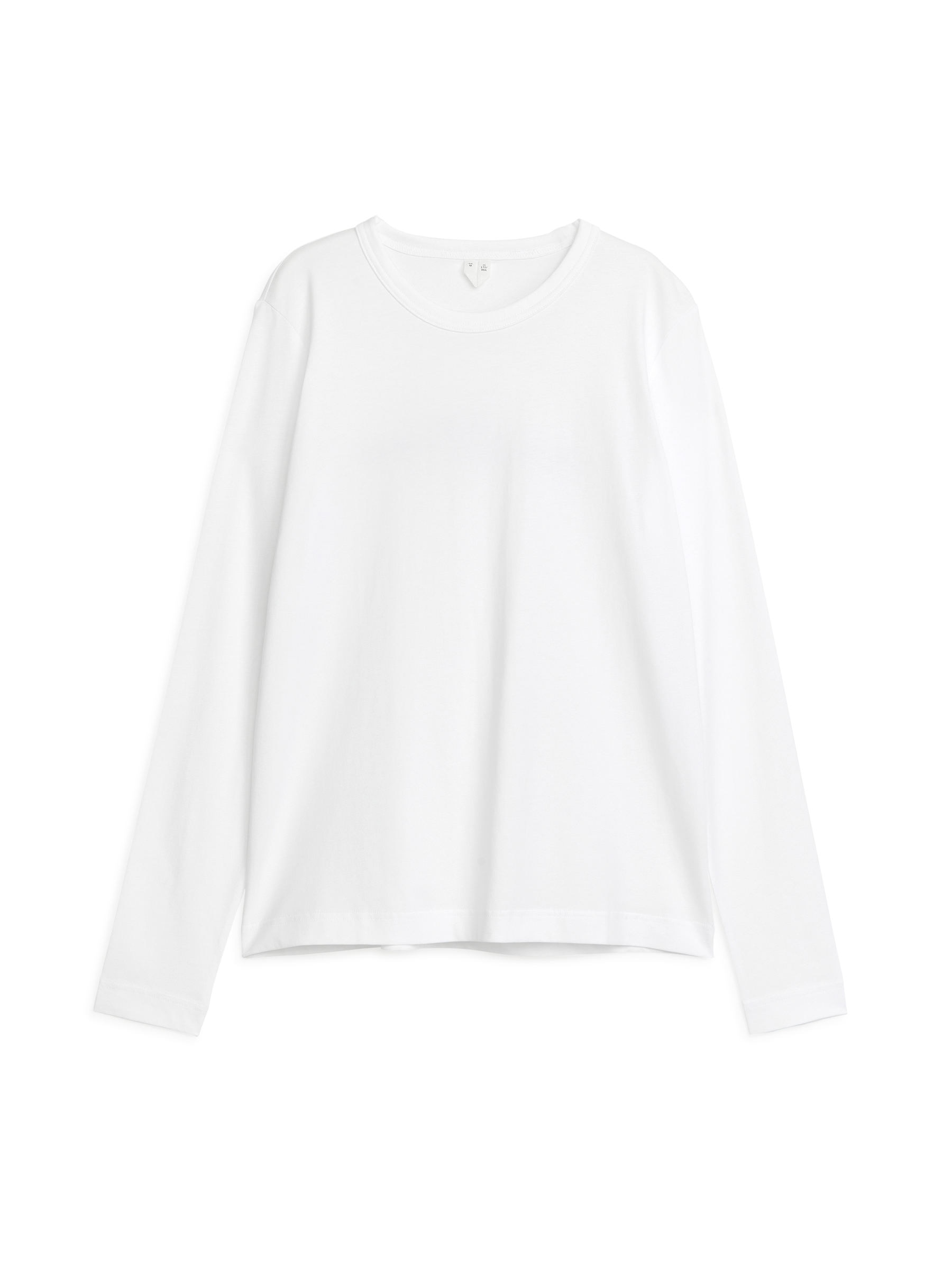 Langarmshirt mit „The Gentlewoman“ Aufschrift - Weiß - Regular Fit - Damen - StillMedia/DescriptiveStillLife - 1