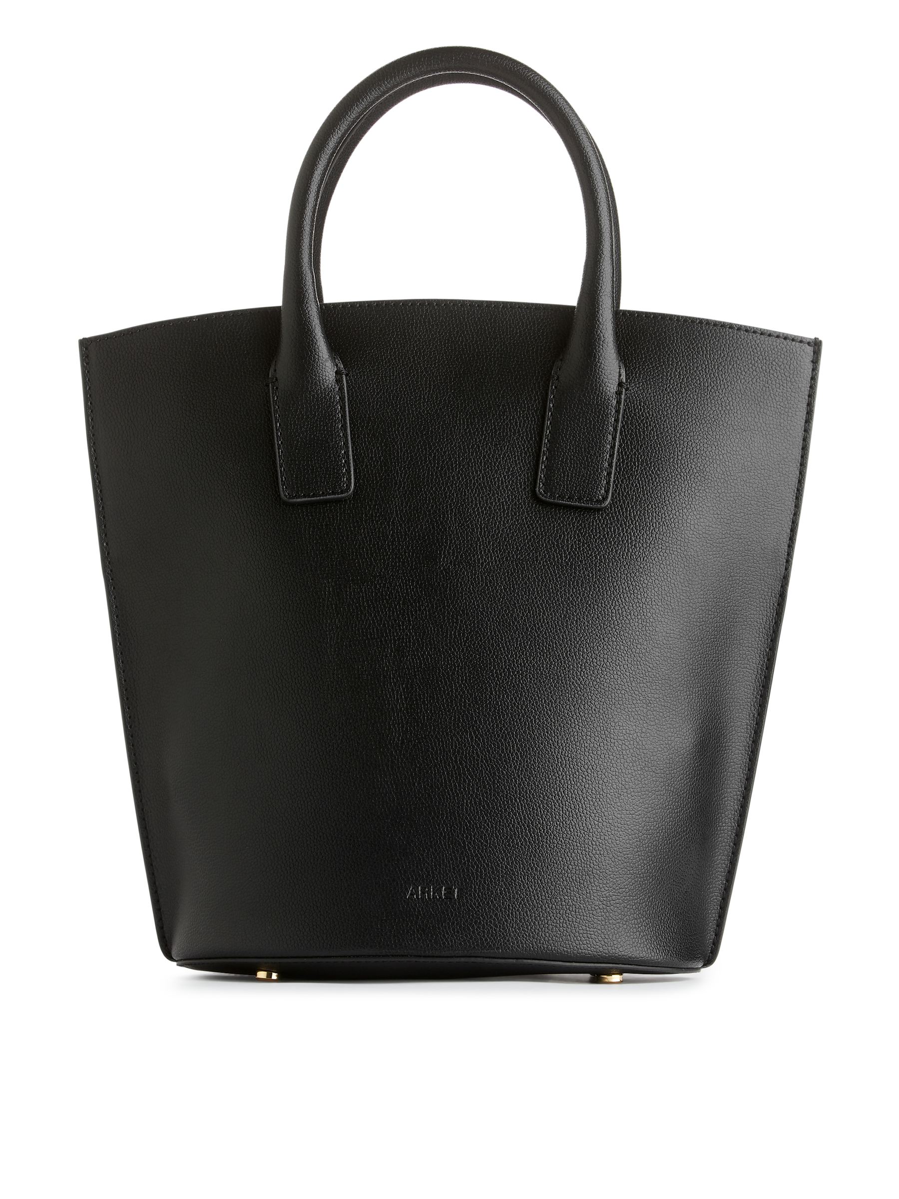 Bolso cubo de piel - Negro - Women - StillMedia/DescriptiveStillLife - 6