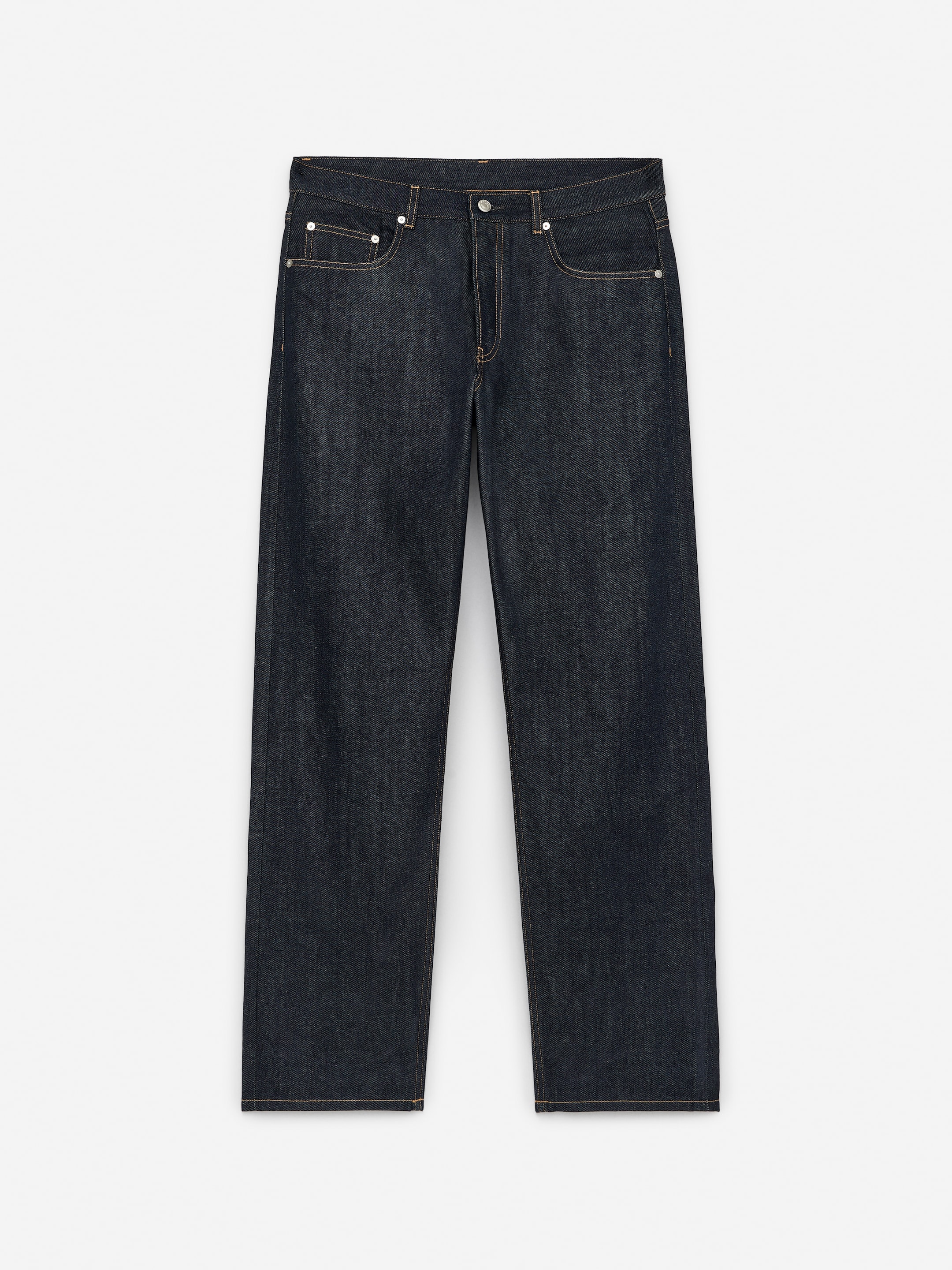 OCEAN Loose Straight Jeans-#272930-15401