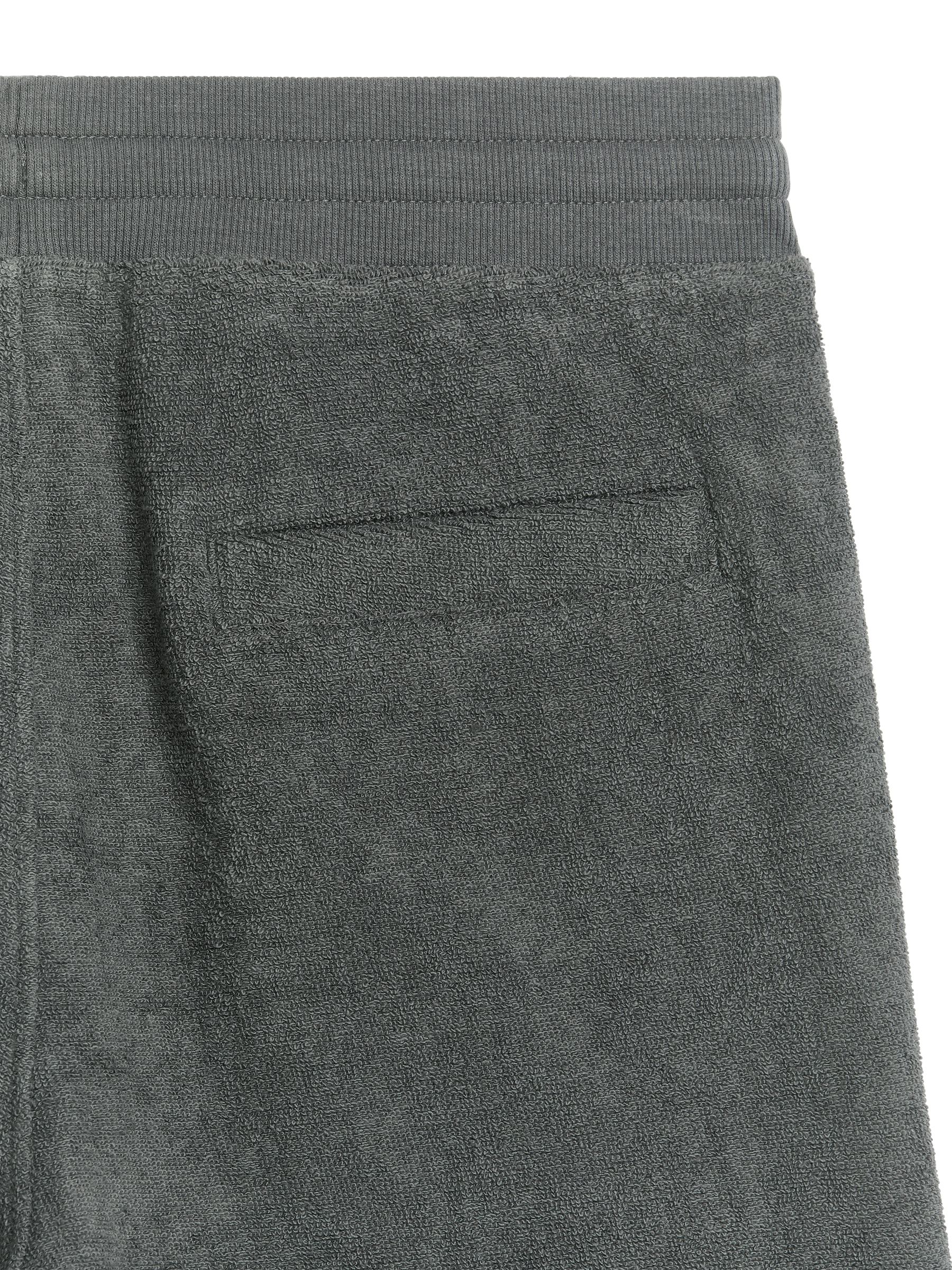 Shorts in spugna di cotone - Grigio scuro - Regular fit - Men - StillMedia/DescriptiveDetail - 2