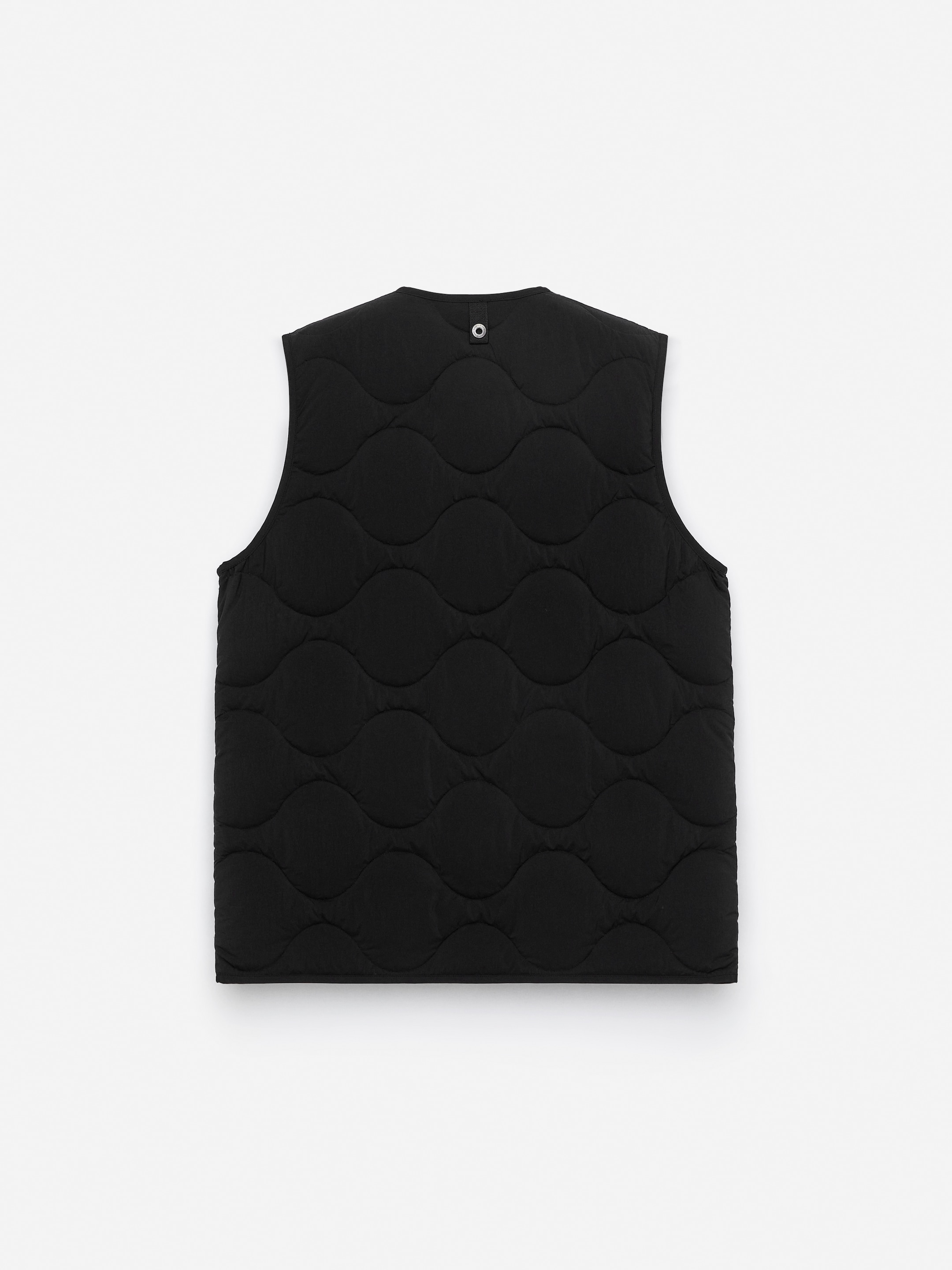 ARKET and Barbour Quilted Vest - Black - Regular fit - Men - StillMedia/DescriptiveStillLife - 1