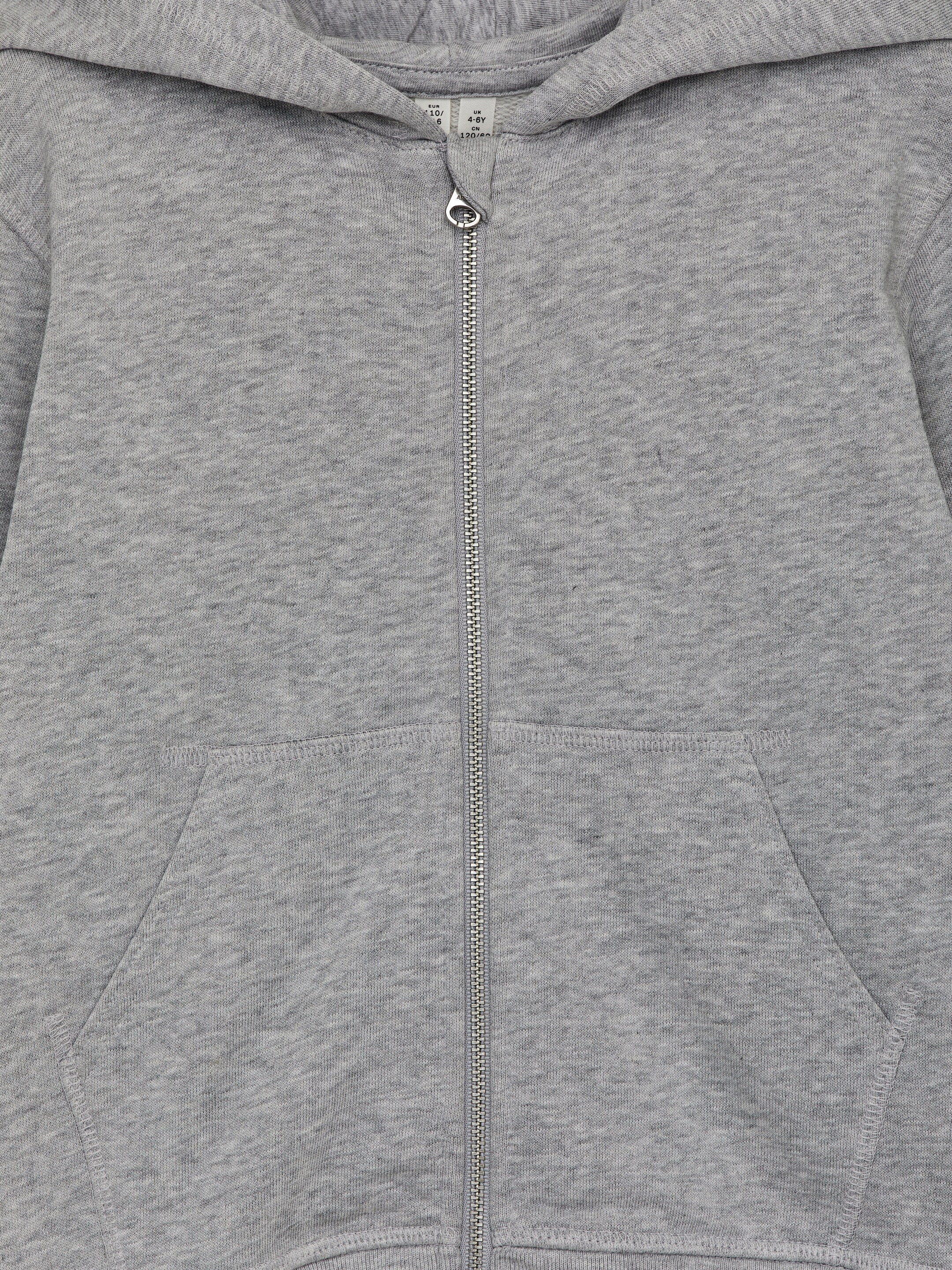 Agrandir l'image: Sweat à capuche - Gris chiné - ENFANT | H&M FR 3